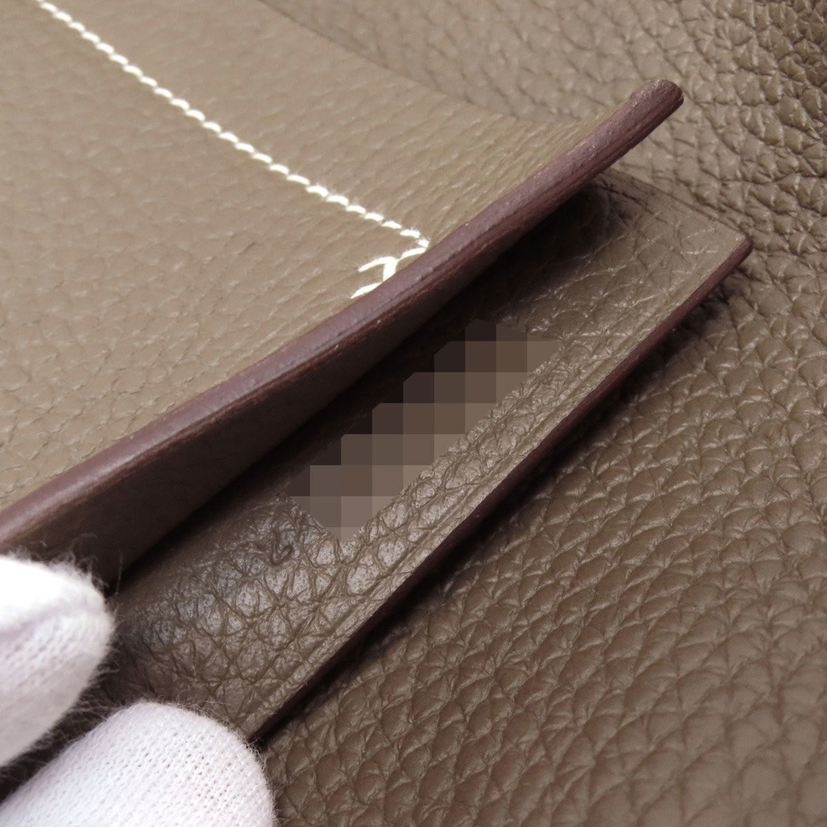 Hermes Etoupe Gray Tote Bag (Pre-Owned)