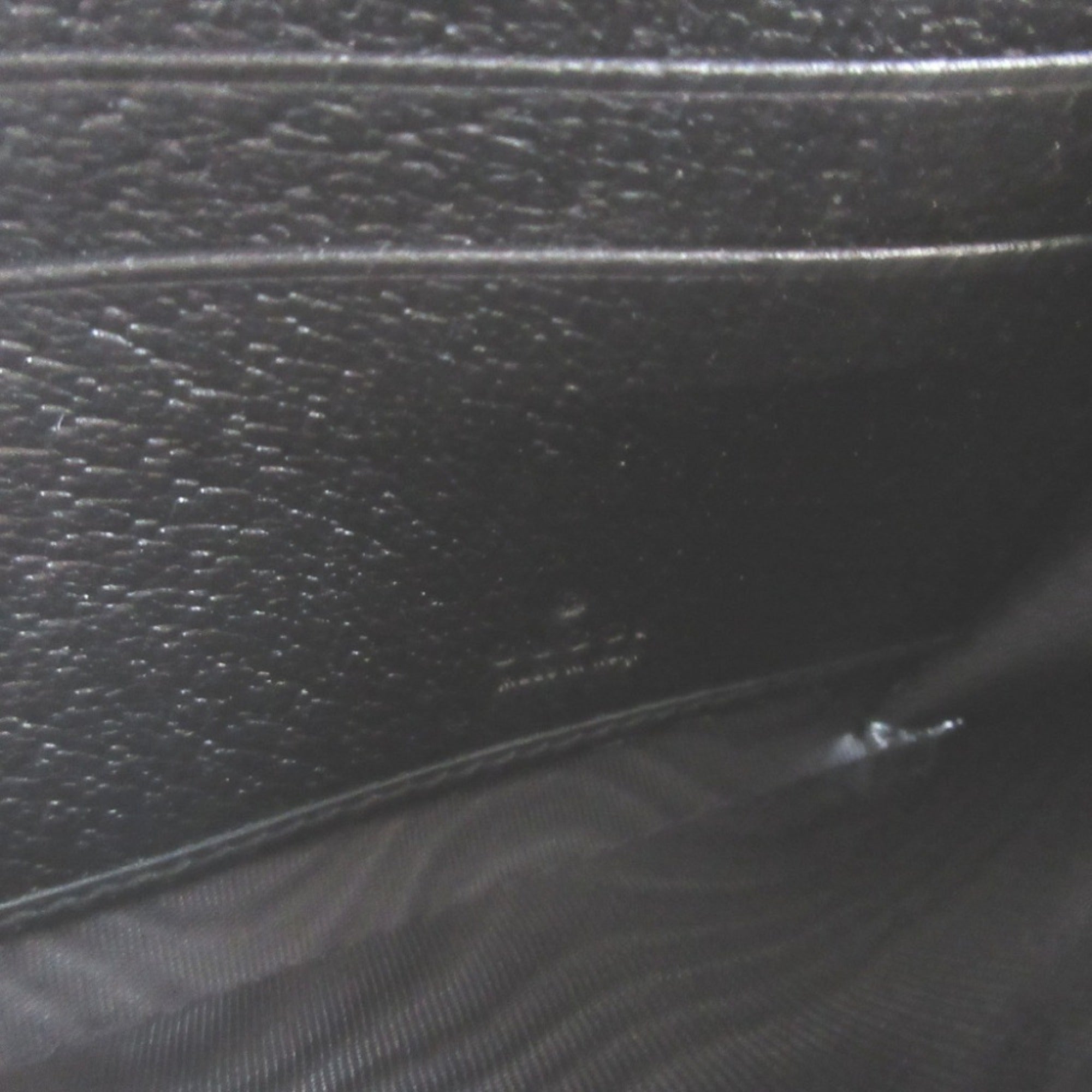 Gucci Black Leather Long Wallet (Bi-Fold) (Pre-Owned)