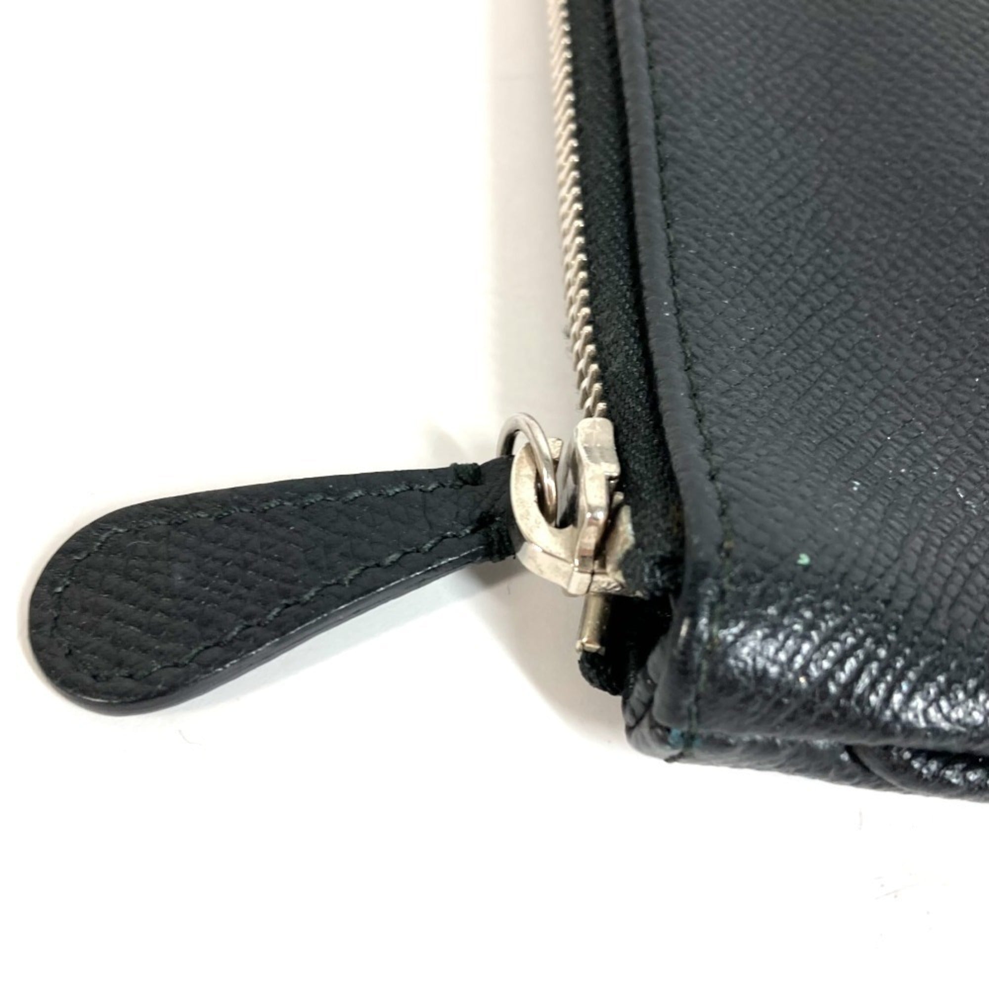 Balenciaga Black Pink Leather Clutch Bag Handbag (Pre-Owned)