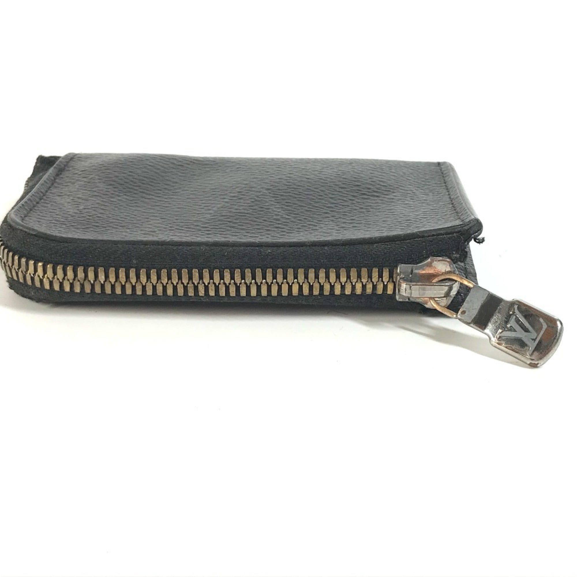 Louis Vuitton Black Monogram Eclipse Coin Purse/Coin Case (Pre-Owned)