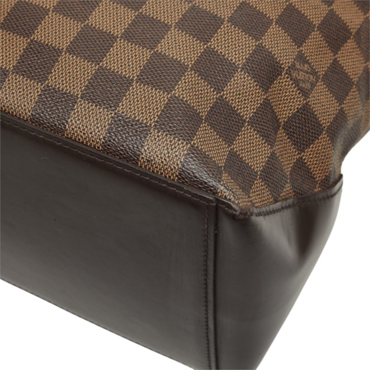 Louis Vuitton Brown Damier Canvas Damier Canvas Shoulder Bag Tote Bag (Pre-Owned)