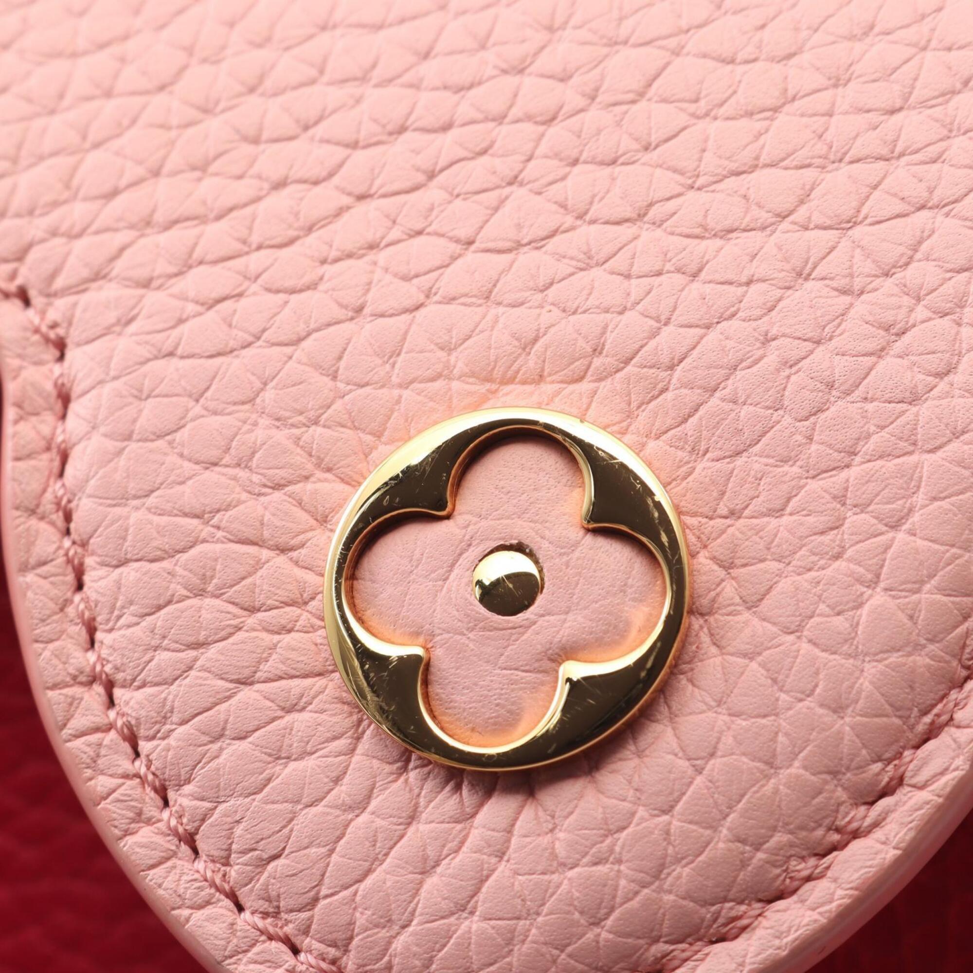 Louis Vuitton Pink Leather Handbag (Pre-Owned)