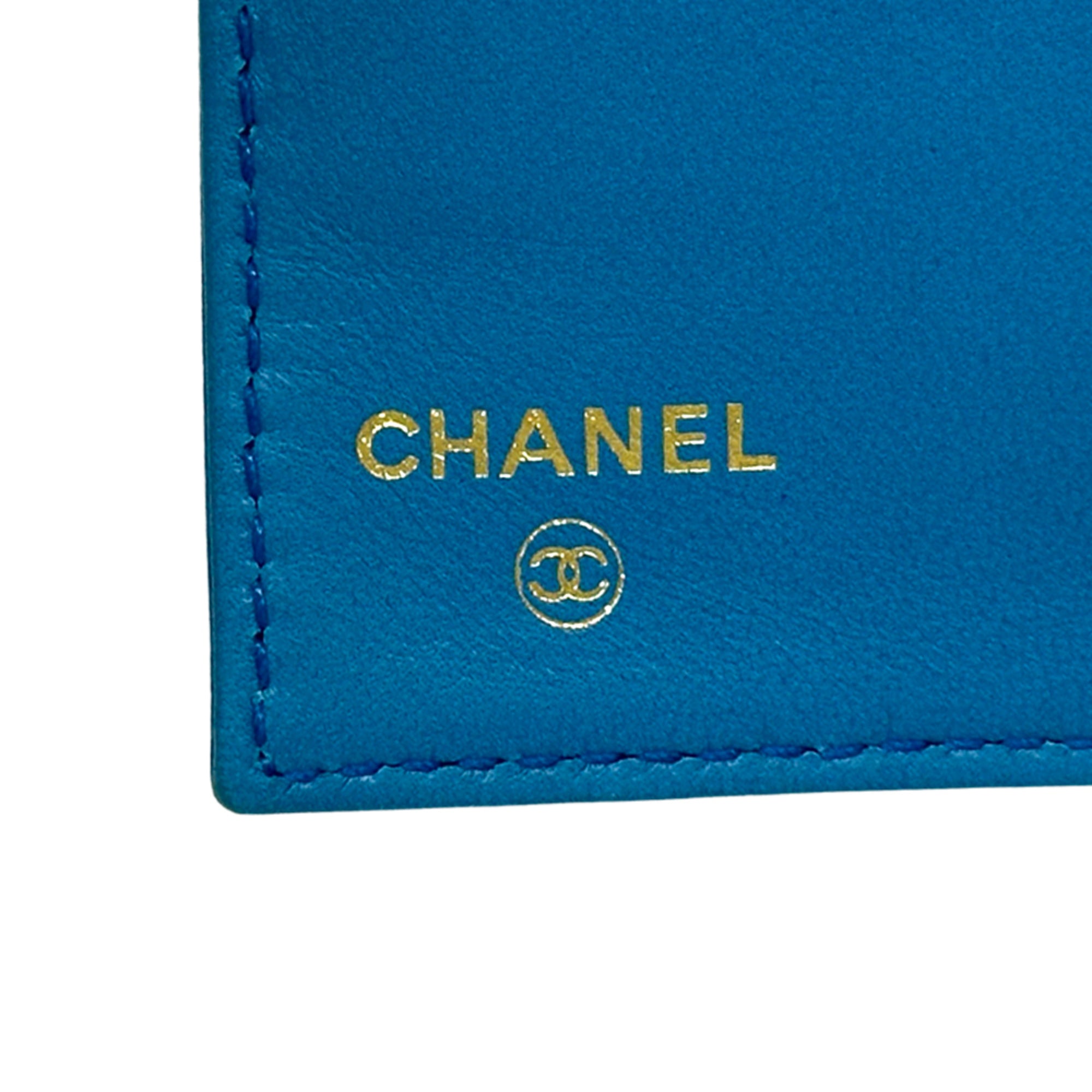 Chanel Blue Grained Calfskin (Pre-Owned)