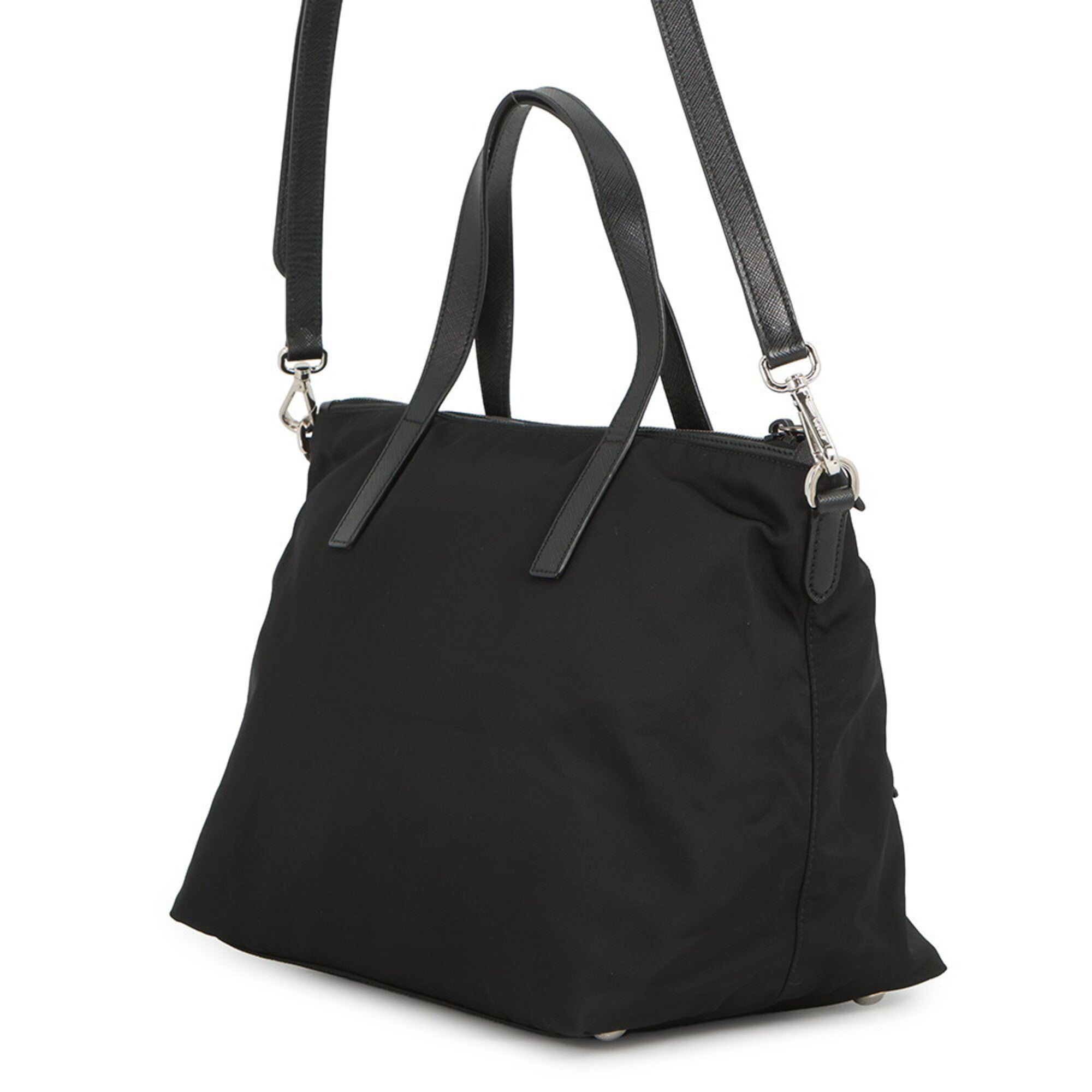 Prada Black Nylon Handbag (Pre-Owned)