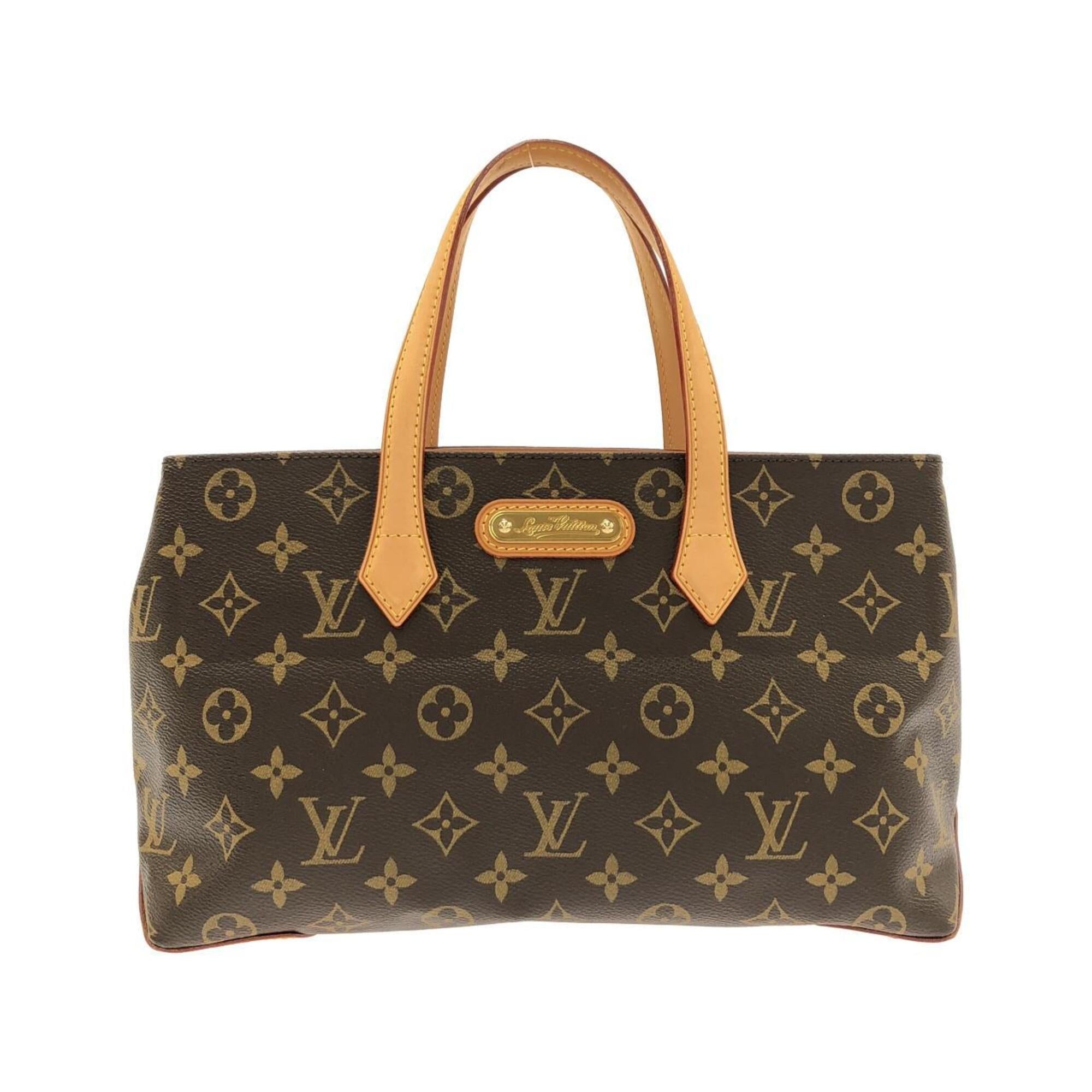 Louis Vuitton Monogram Marron Coated Canvas Handbag (Pre-Owned)