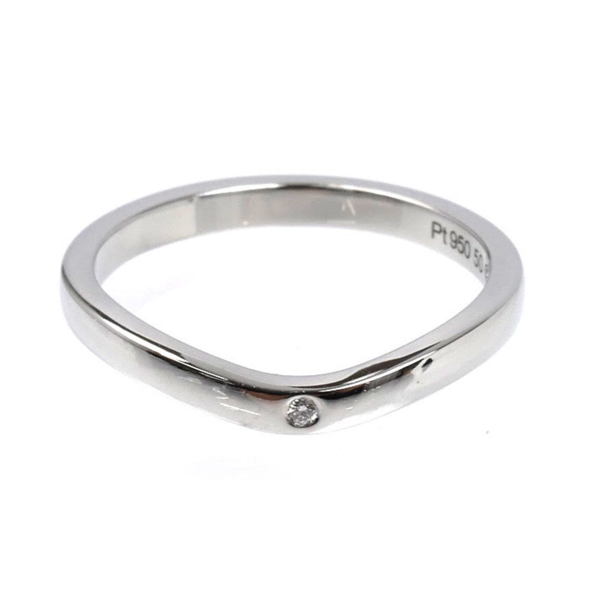 Cartier Platinum 950 Band Ring (Pre-Owned)