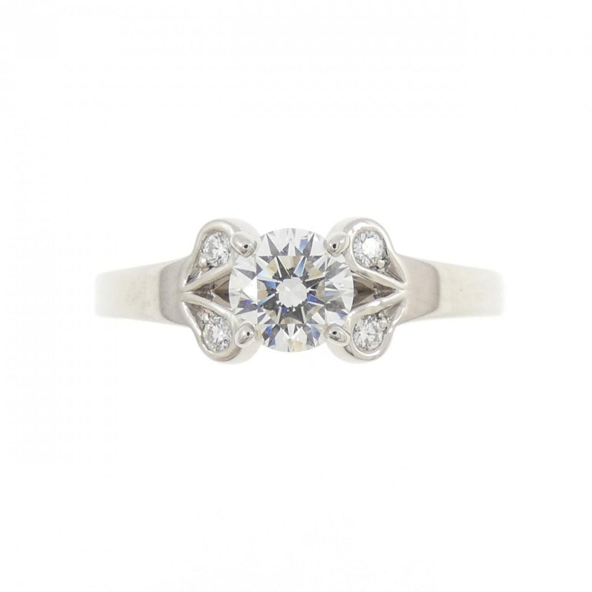 Cartier Platinum Platinum 950 Band Ring (Pre-Owned)