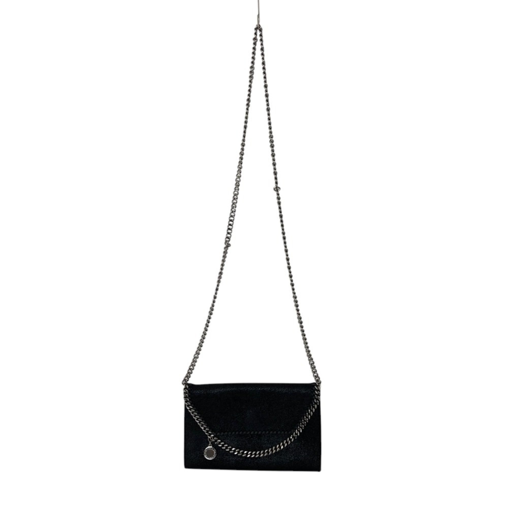 Stella Mccartney Black Polyester Shoulder Bag (Pre-Owned)