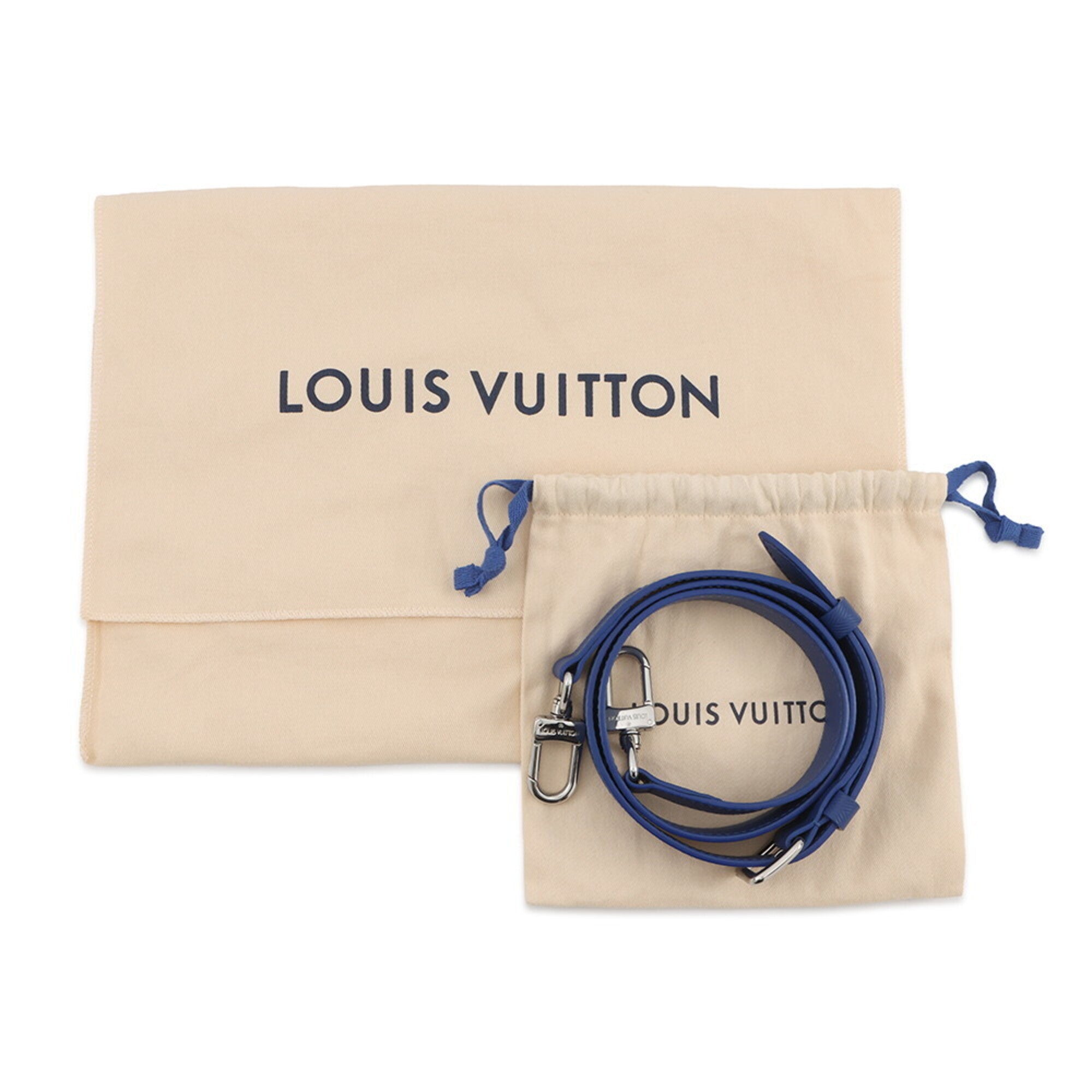 Louis Vuitton Saffron Leather Handbag Tote Bag (Pre-Owned)