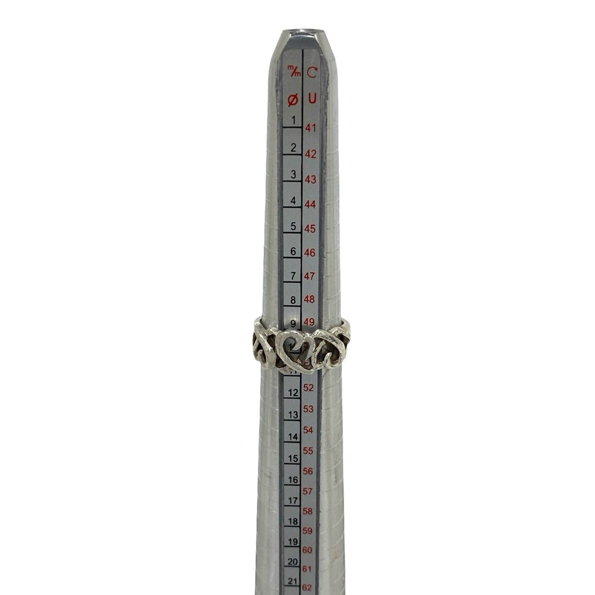 Tiffany Silver Silver 925 Band Ring (Pre-Owned)