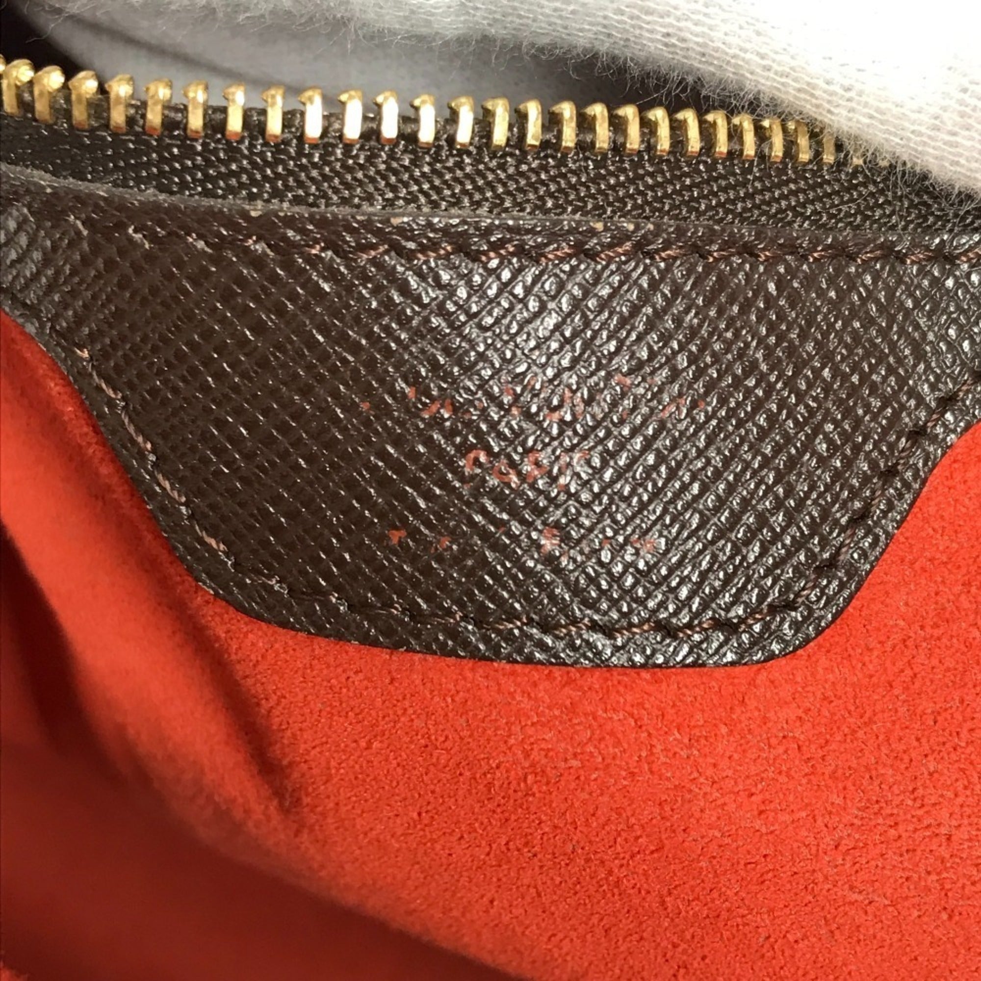 Louis Vuitton Brown Damier Canvas Ebene Damier Canvas Handbag (Pre-Owned)