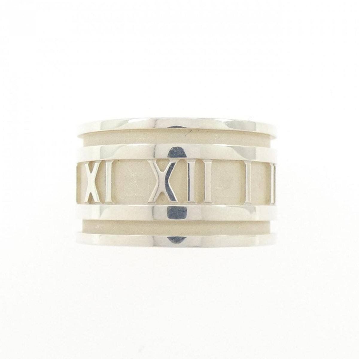 Tiffany Silver Silver 925 Band Ring (Pre-Owned)