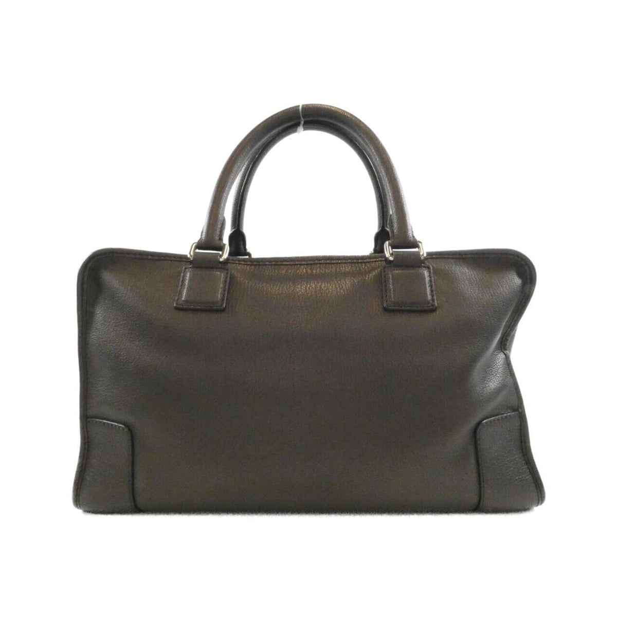 Loewe Silver Leather Handbag (Pre-Owned)