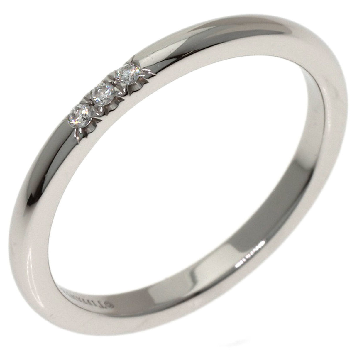 Tiffany Platinum 950 Band Ring (Pre-Owned)