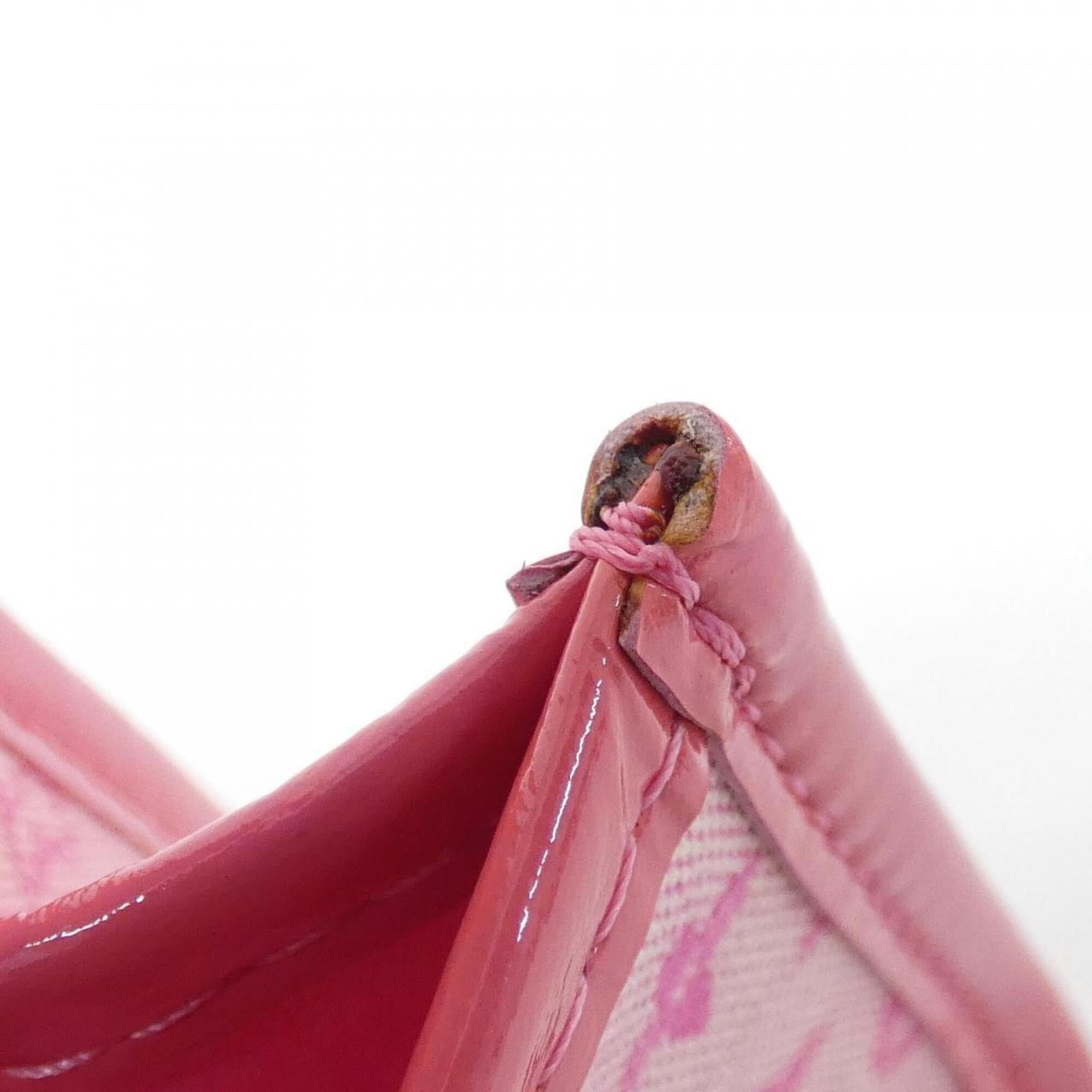 Louis Vuitton Pink Canvas Handbag (Pre-Owned)