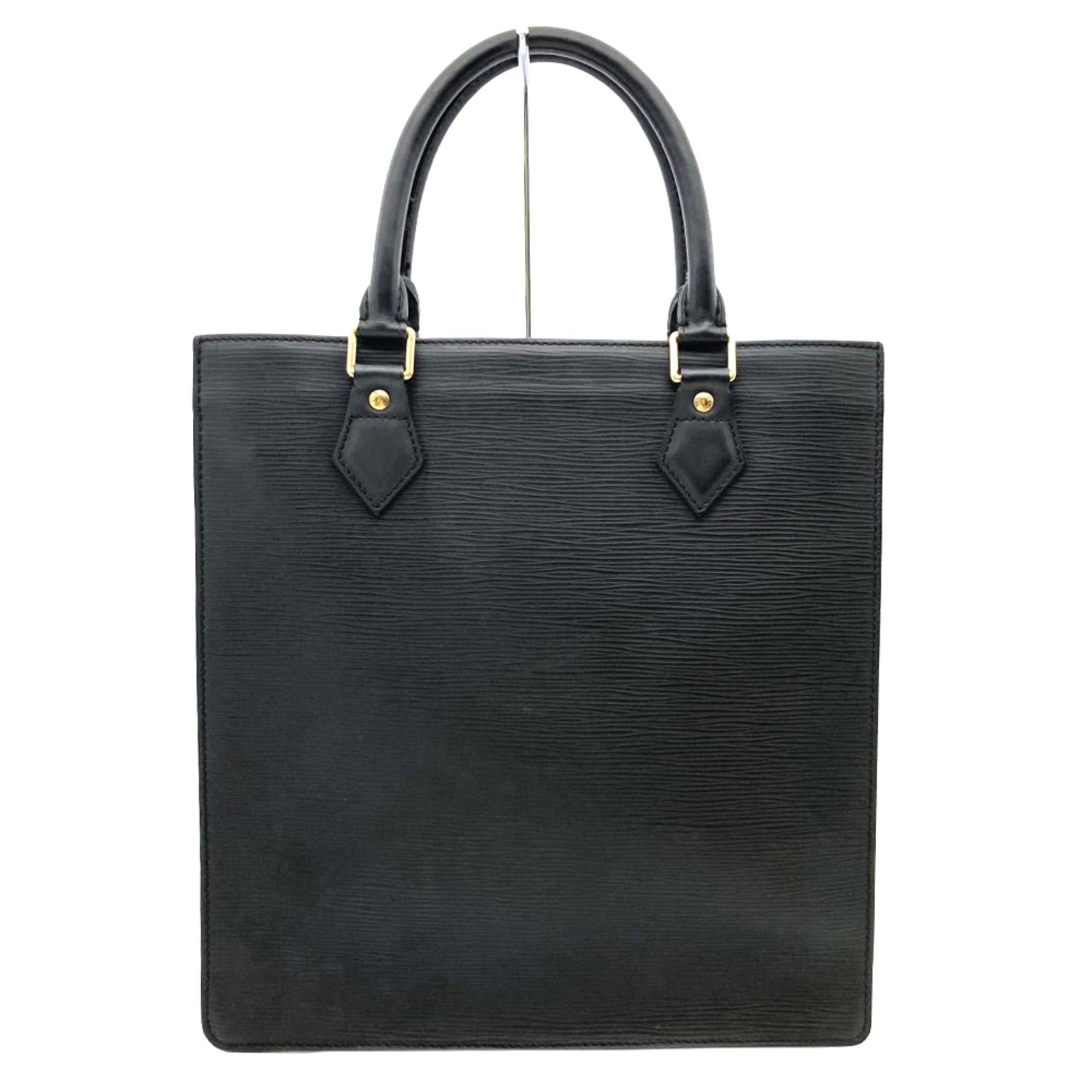 Louis Vuitton Black Noir Epi Leather Tote Bag (Pre-Owned)