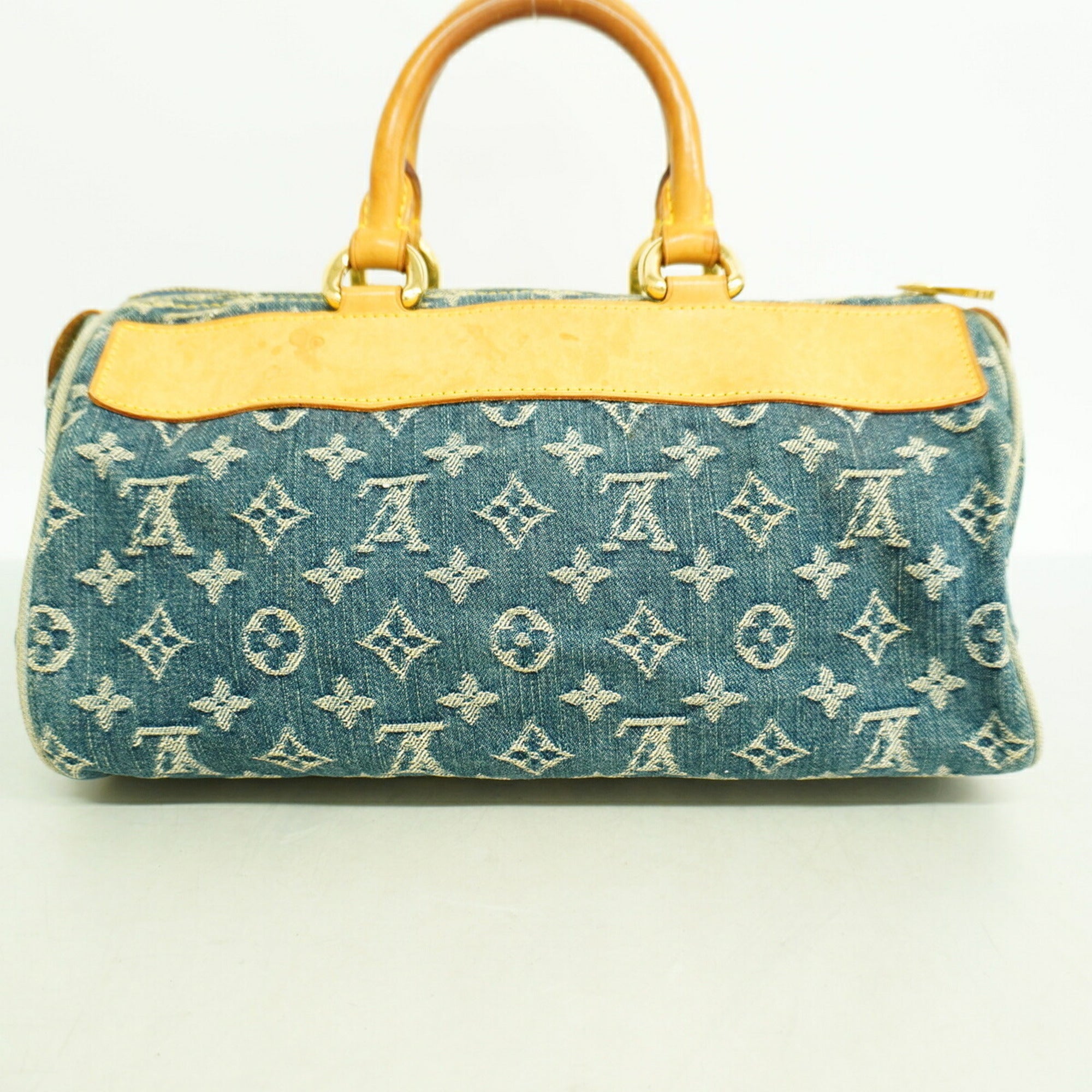 Louis Vuitton Blue Handbag (Pre-Owned)