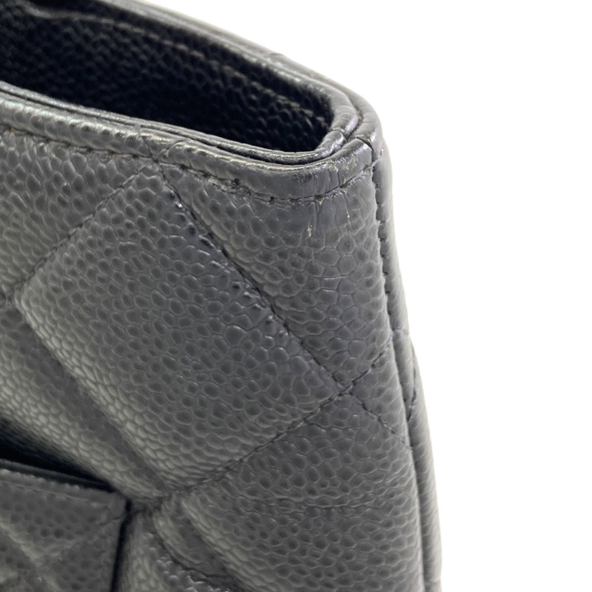 Chanel Black Leather Tote Bag (Pre-Owned)