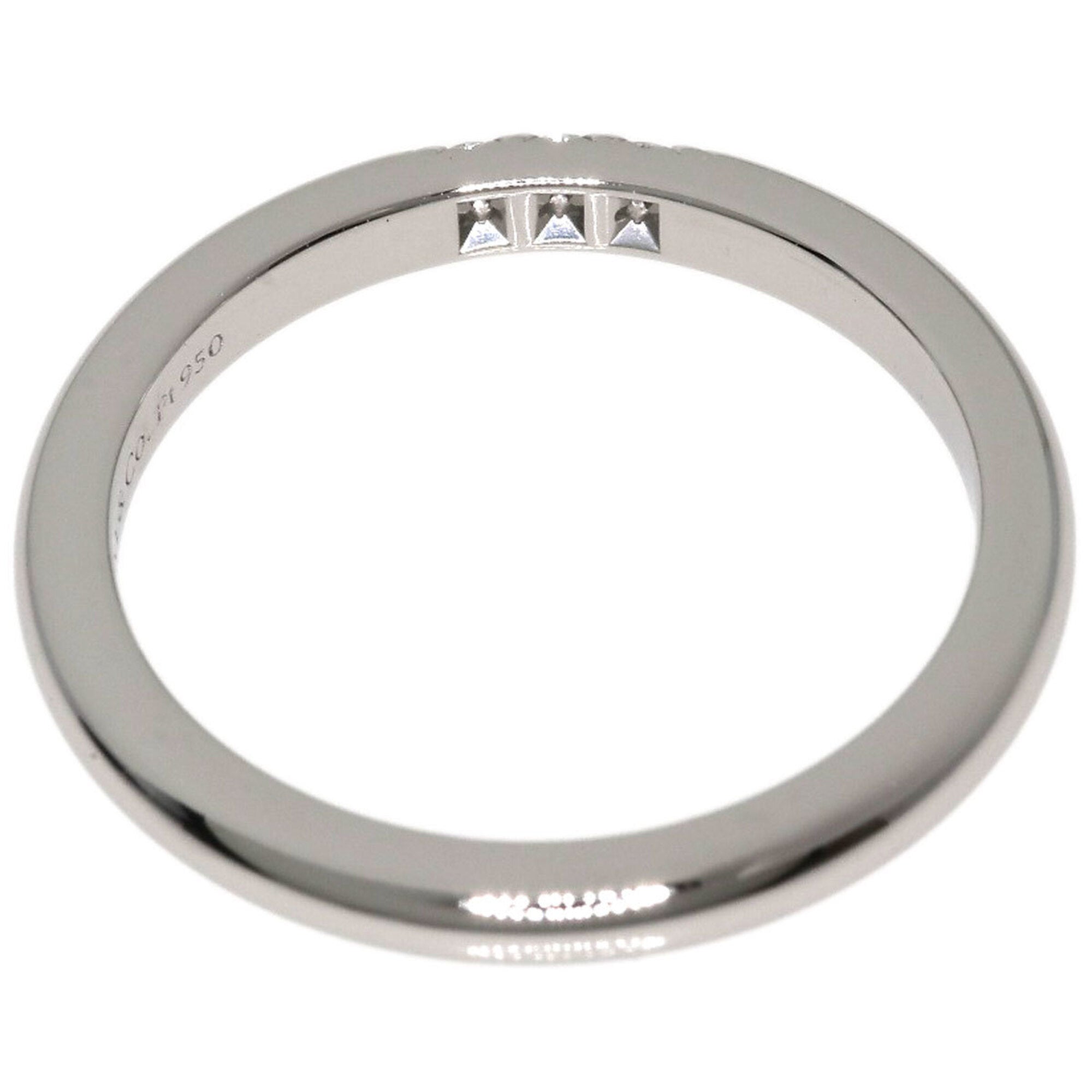 Tiffany Platinum 950 Band Ring (Pre-Owned)