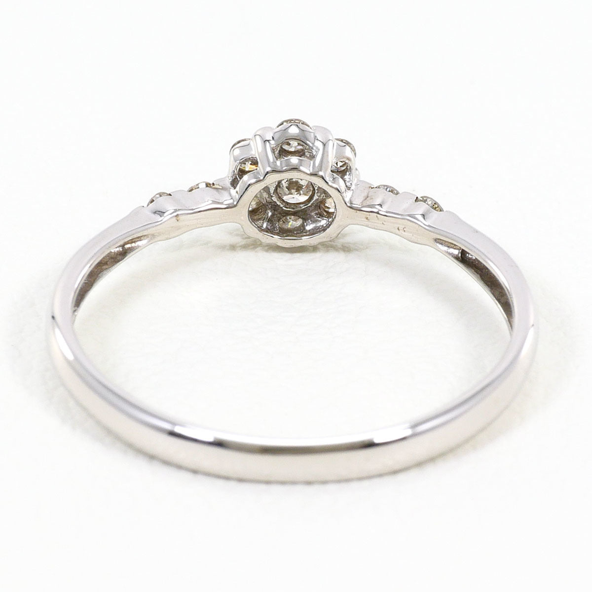 Unbranded White Gold White Gold (14K) Band Ring (Pre-Owned)