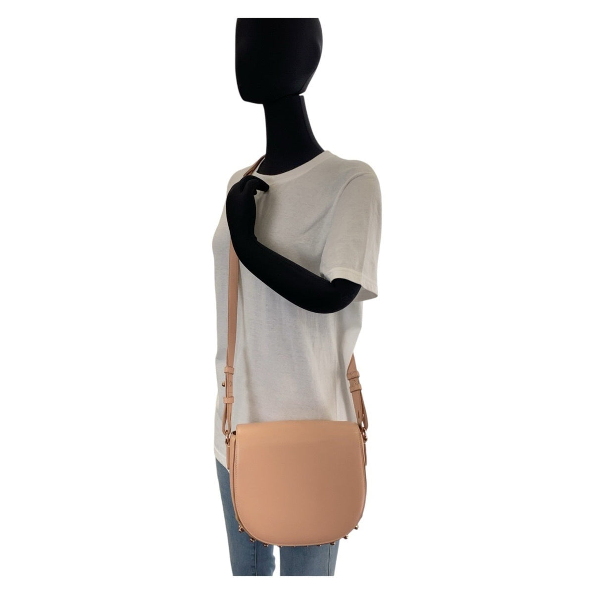 Alexander Wang Pink Leather Pochette Shoulder Bag (Pre-Owned)