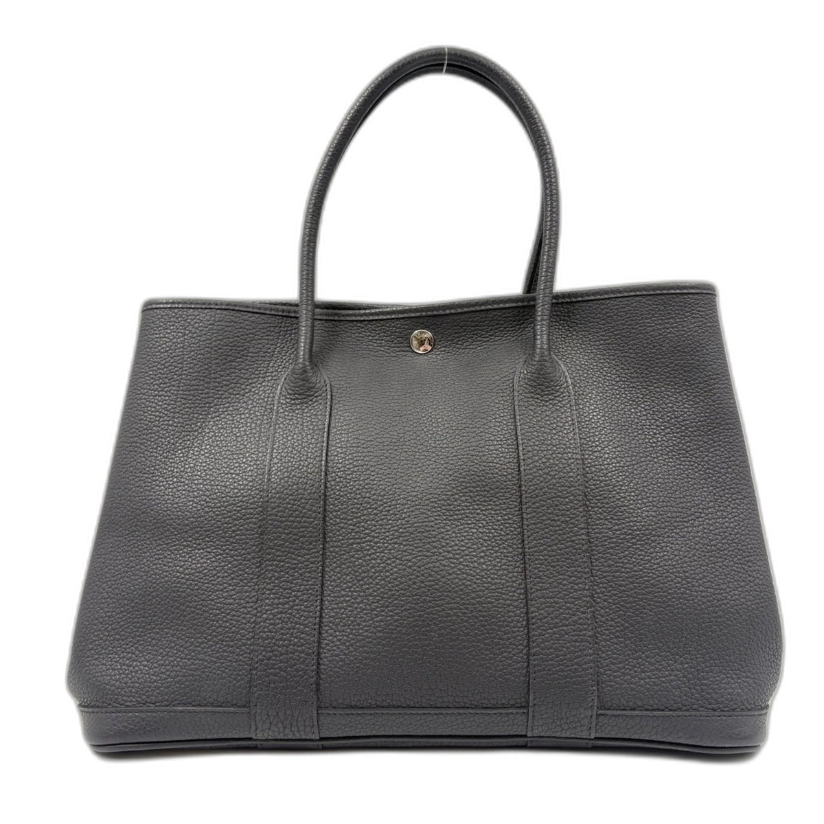 Hermes Garden Gray Handbag (Pre-Owned)