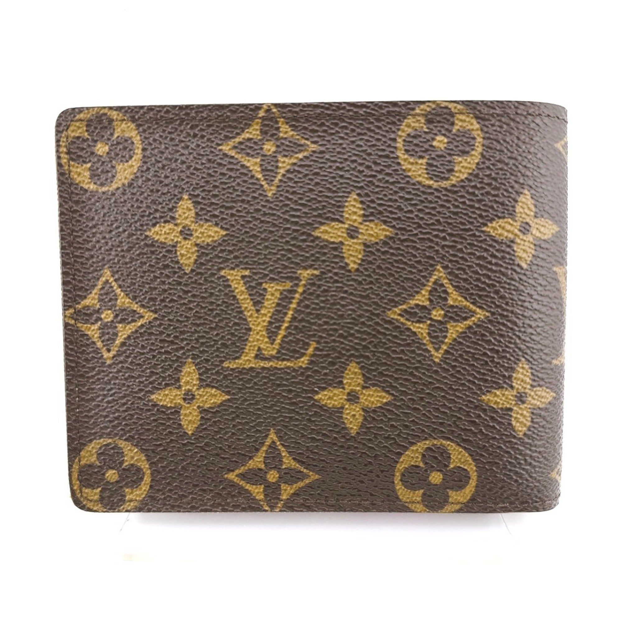 Louis Vuitton Monogram Brown Monogram Wallet (Bi-Fold) (Pre-Owned)