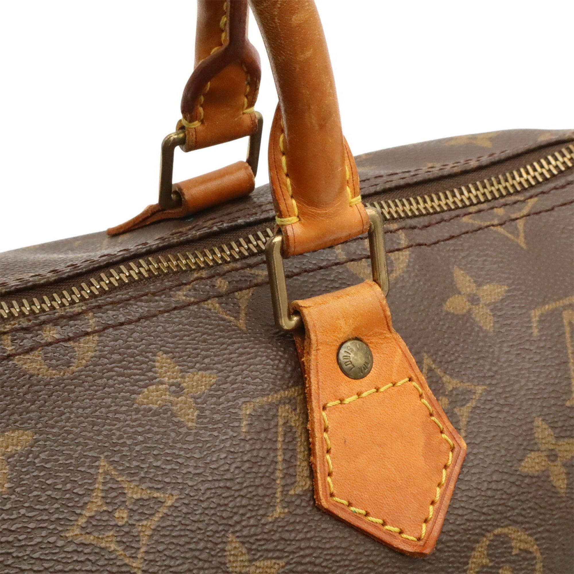 Louis Vuitton Brown Monogram Canvas Pvc Coated Canvas Boston Bag Handbag (Pre-Owned)