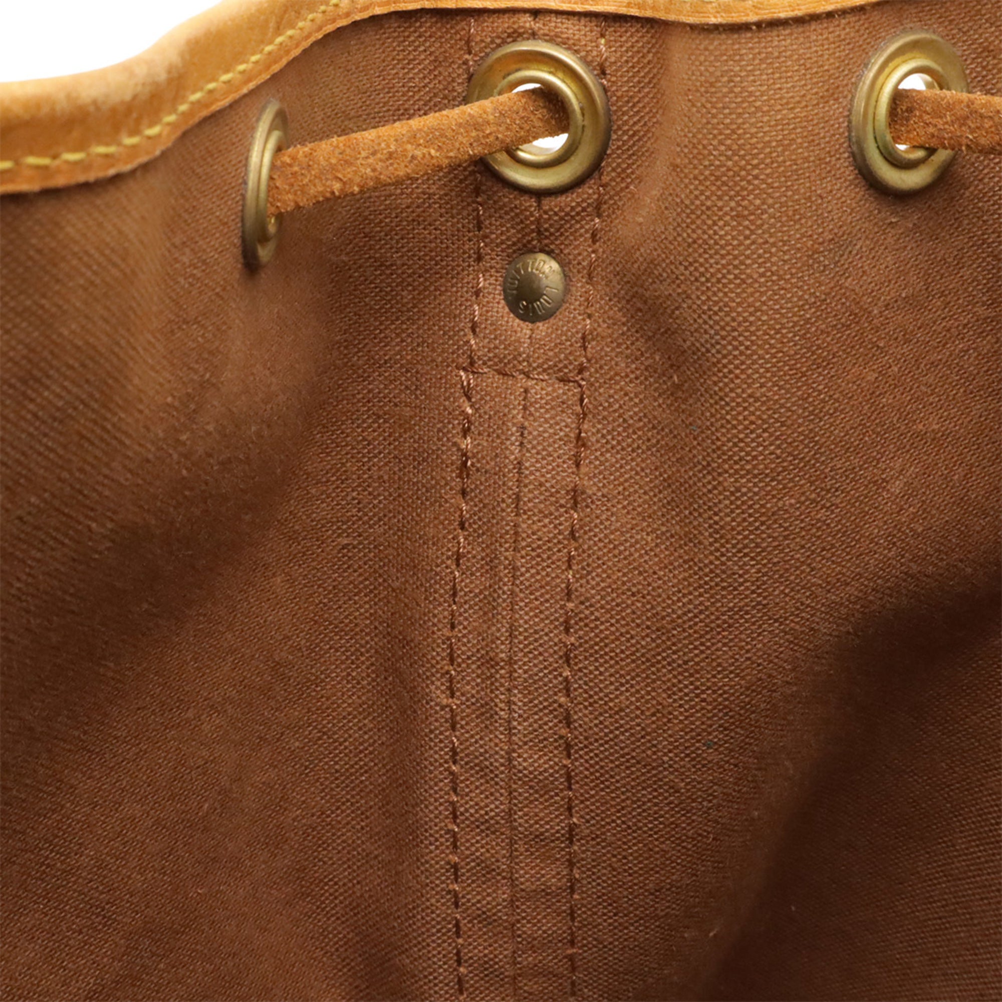 Louis Vuitton Brown Monogram Canvas Pvc Coated Canvas Shoulder Bag (Pre-Owned)