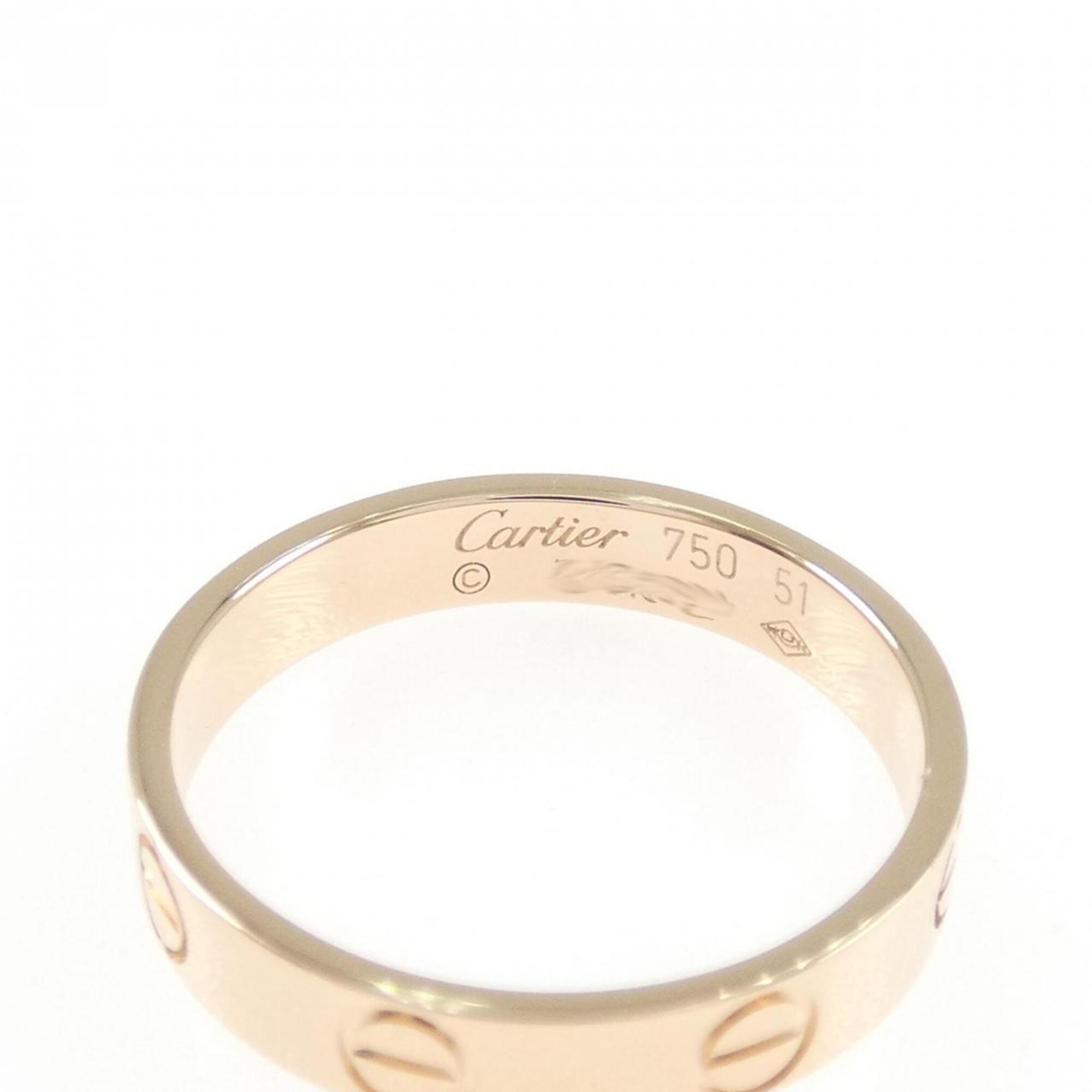Cartier Pink Gold (18K) Band Ring (Pre-Owned)