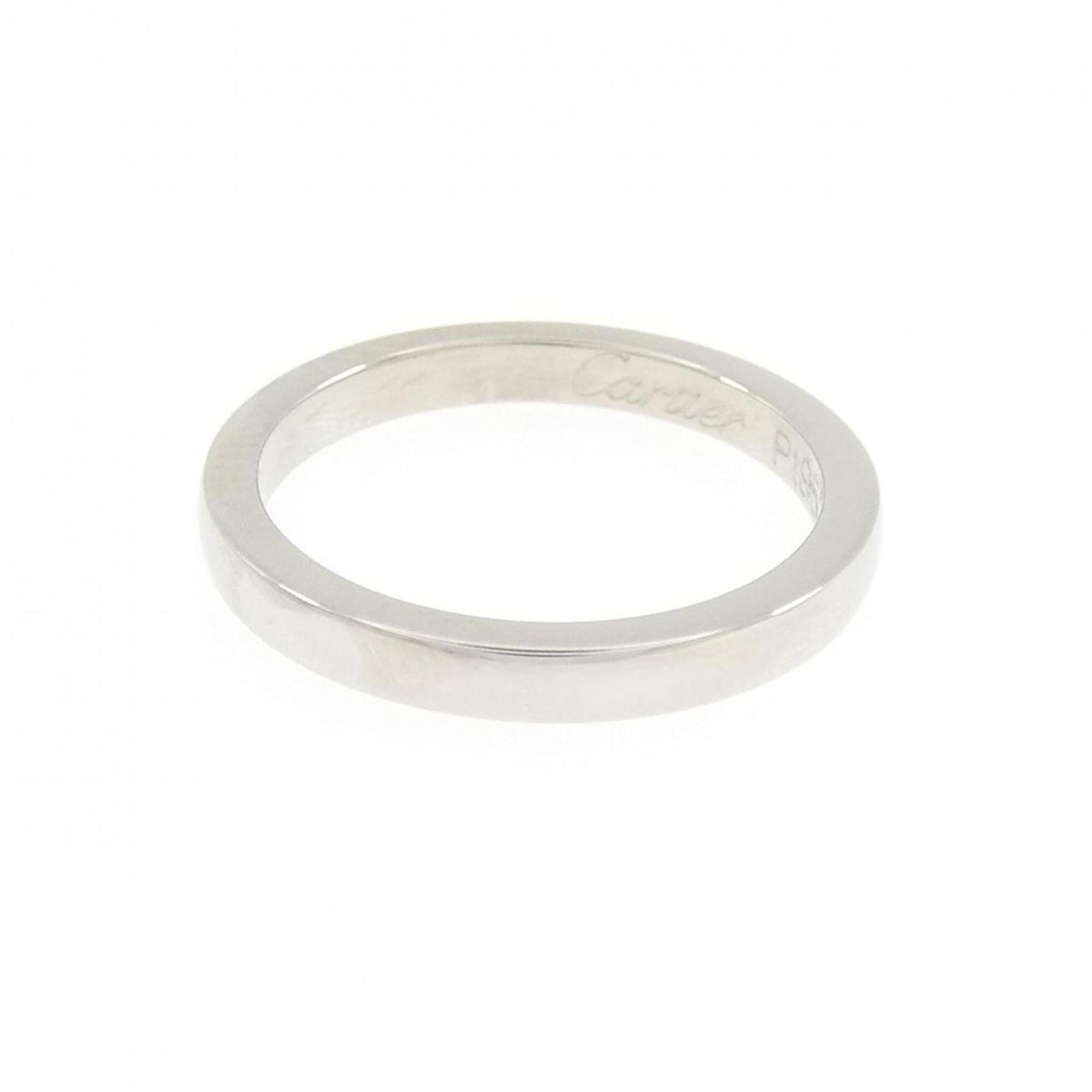 Cartier Platinum 950 Band Ring (Pre-Owned)