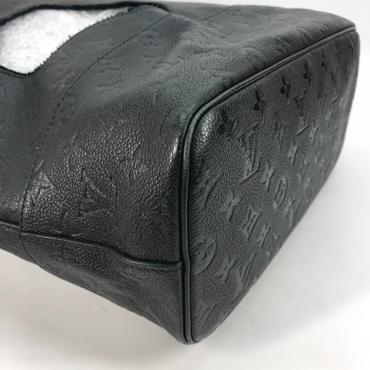 Louis Vuitton Black Noir Monogram Empreinte Shoulder Bag Tote Bag (Pre-Owned)