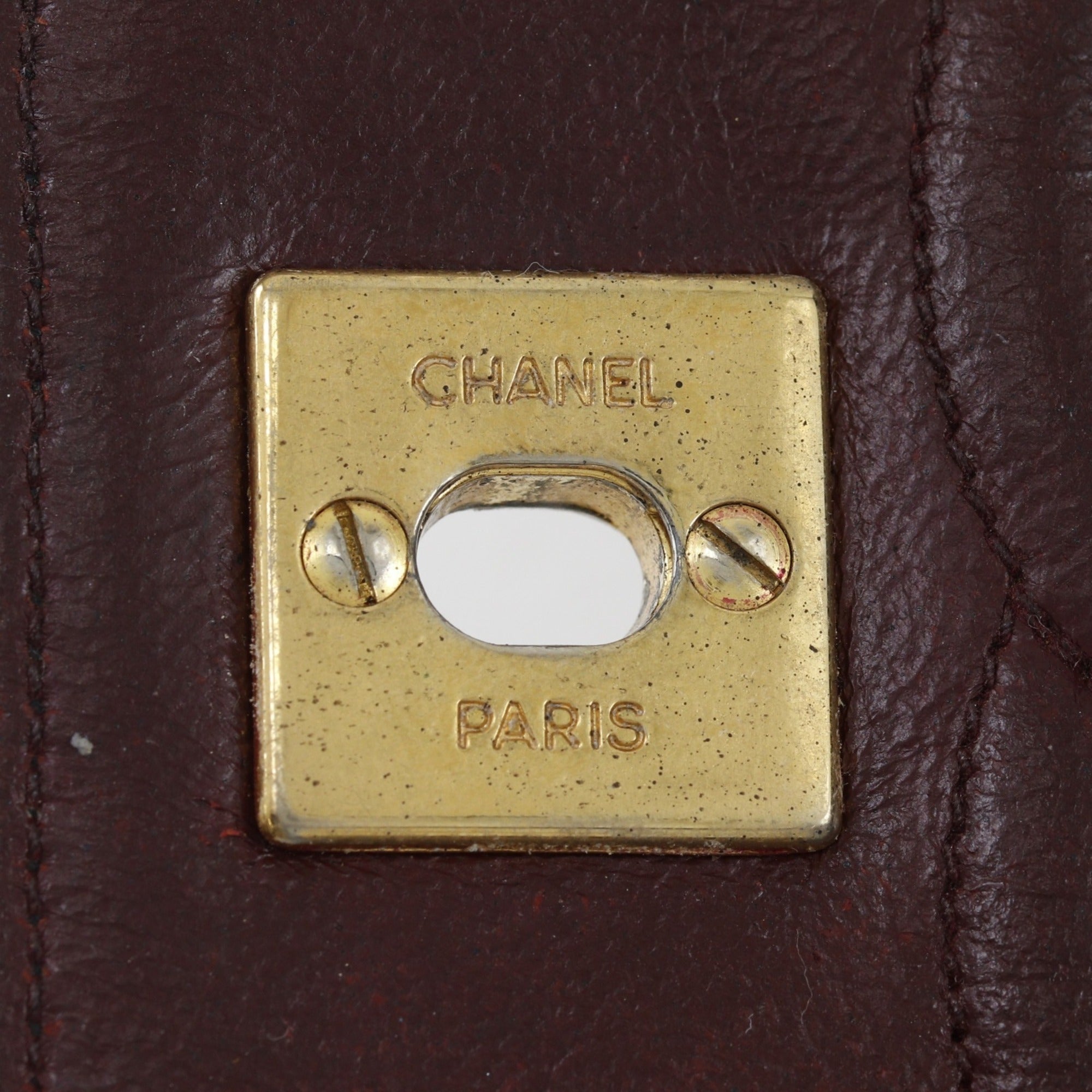 Chanel Mademoiselle Black Leather Shoulder Bag (Pre-Owned)