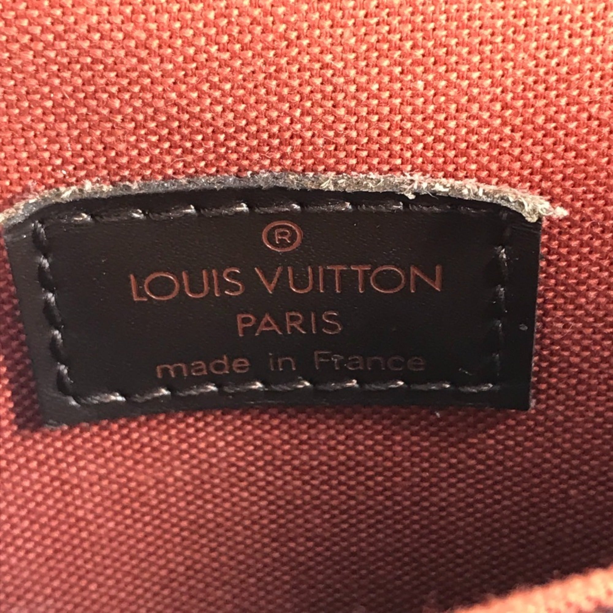 Louis Vuitton Brown Damier Canvas Pochette Shoulder Bag (Pre-Owned)