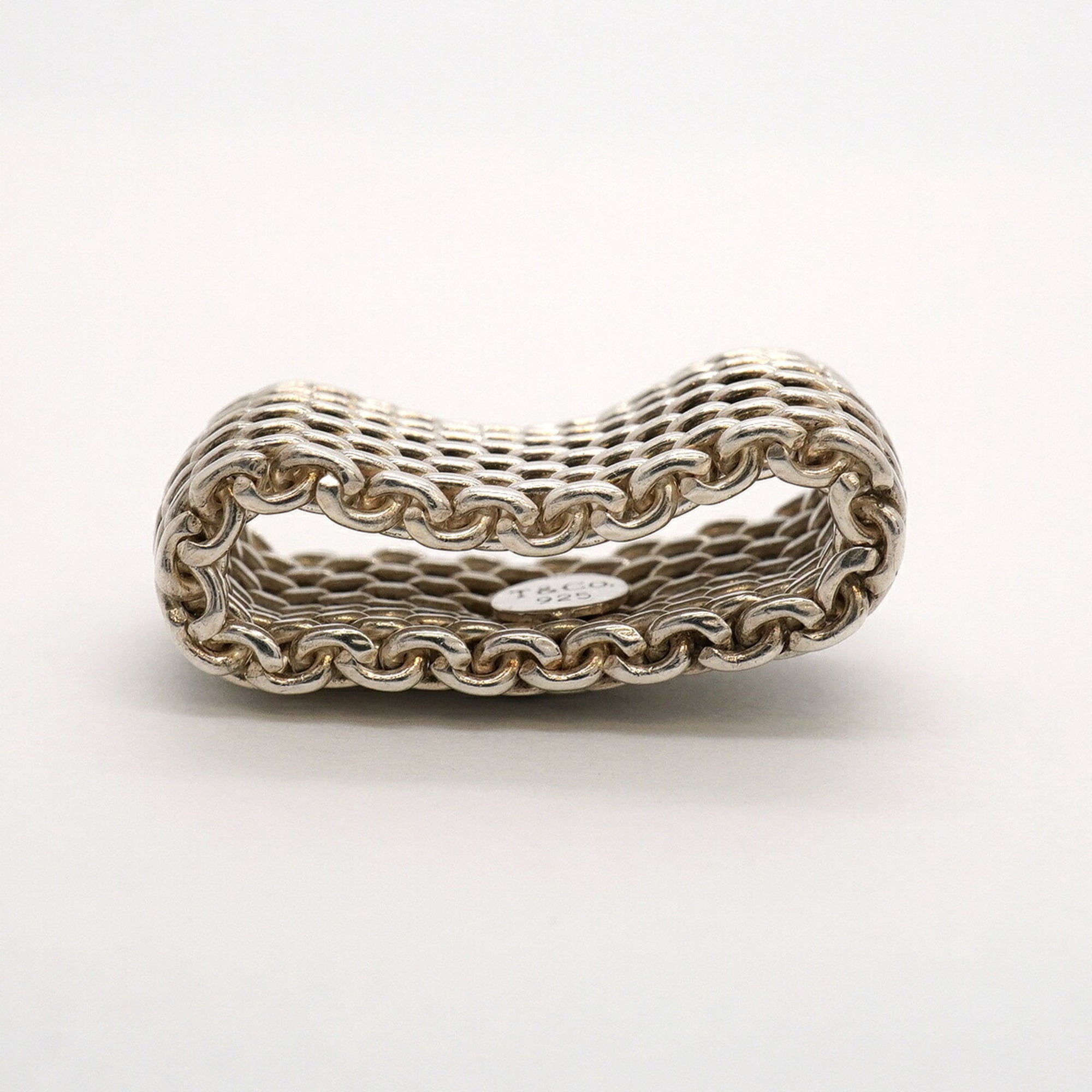 Tiffany Silver 925 Band Ring (Pre-Owned)