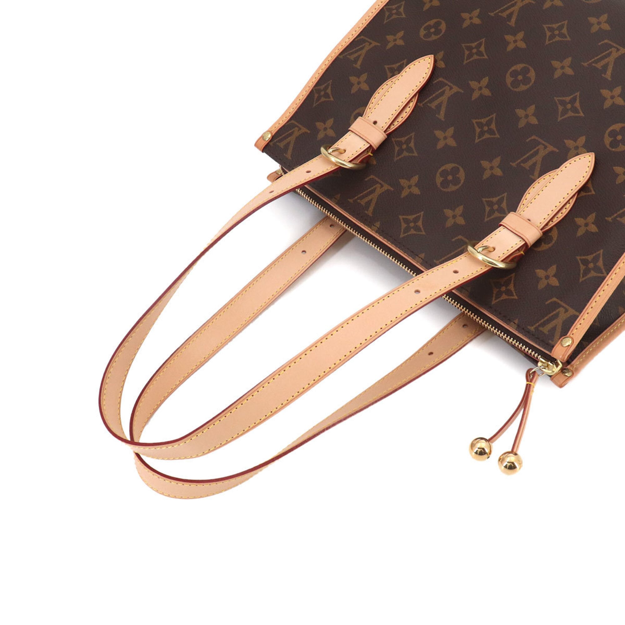 Louis Vuitton Brown Monogram Monogram Handbag Tote Bag (Pre-Owned)