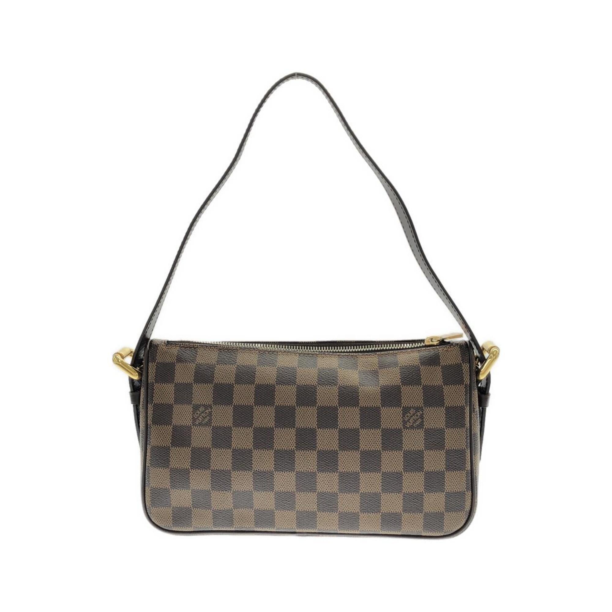 Louis Vuitton Ebene Coated Canvas Shoulder Bag (Pre-Owned)