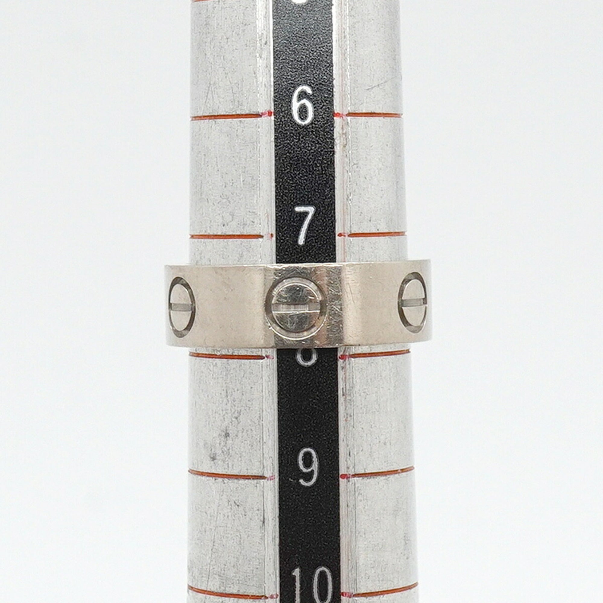 Cartier White Gold (18K) Band Ring (Pre-Owned)