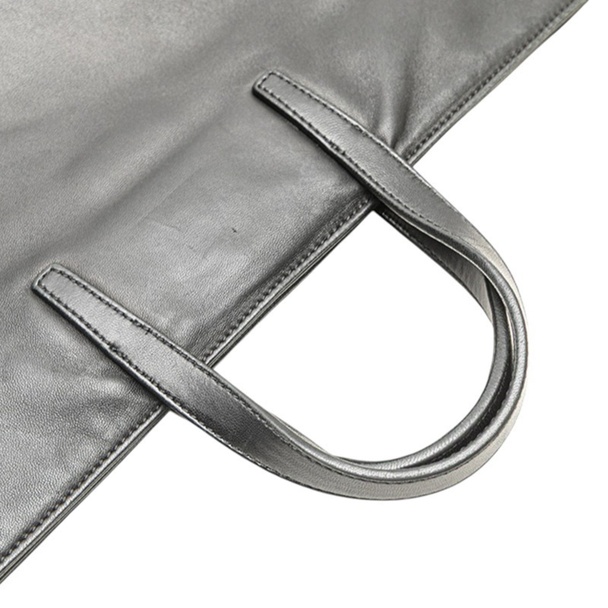 Loewe Black Leather Handbag Tote Bag (Pre-Owned)