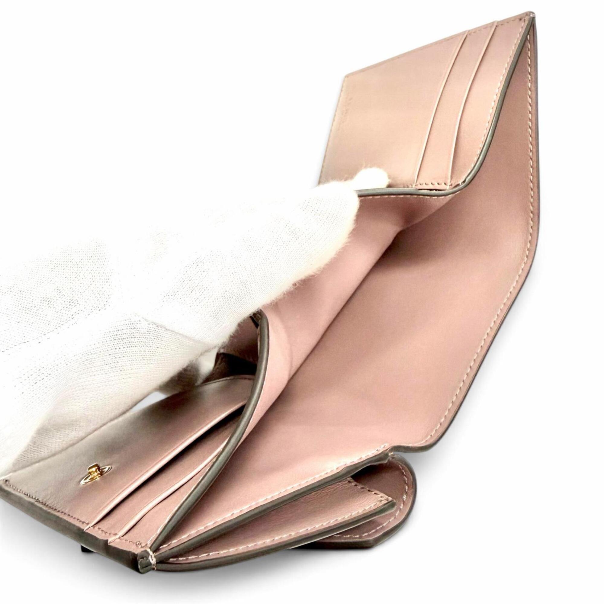 Fendi Purple Leather Wallet (Tri-Fold) (Pre-Owned)
