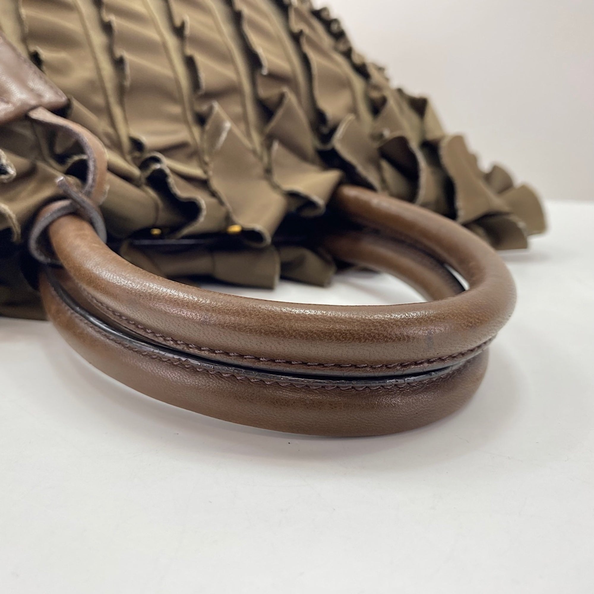 Prada Brown Handbag (Pre-Owned)
