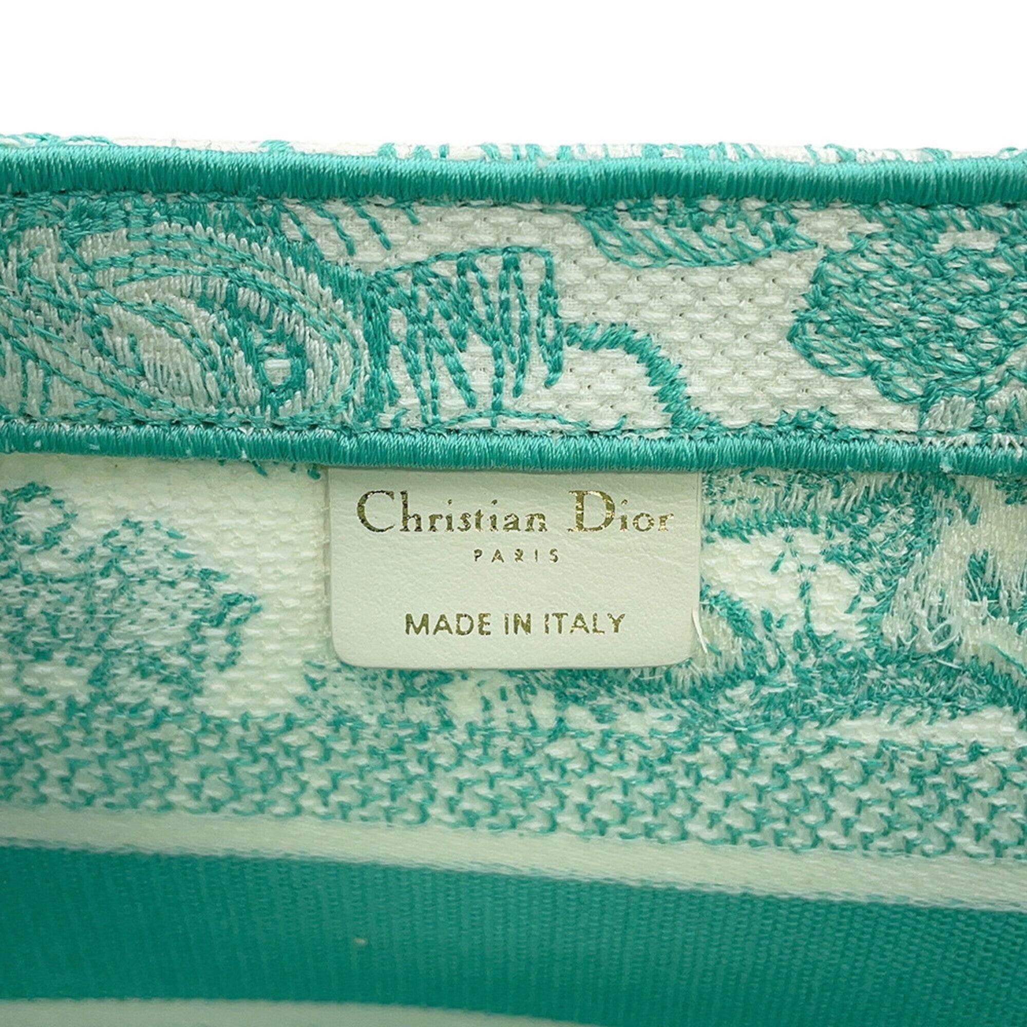 Christian Dior Canvas Handbag Pouch (Pre-Owned)