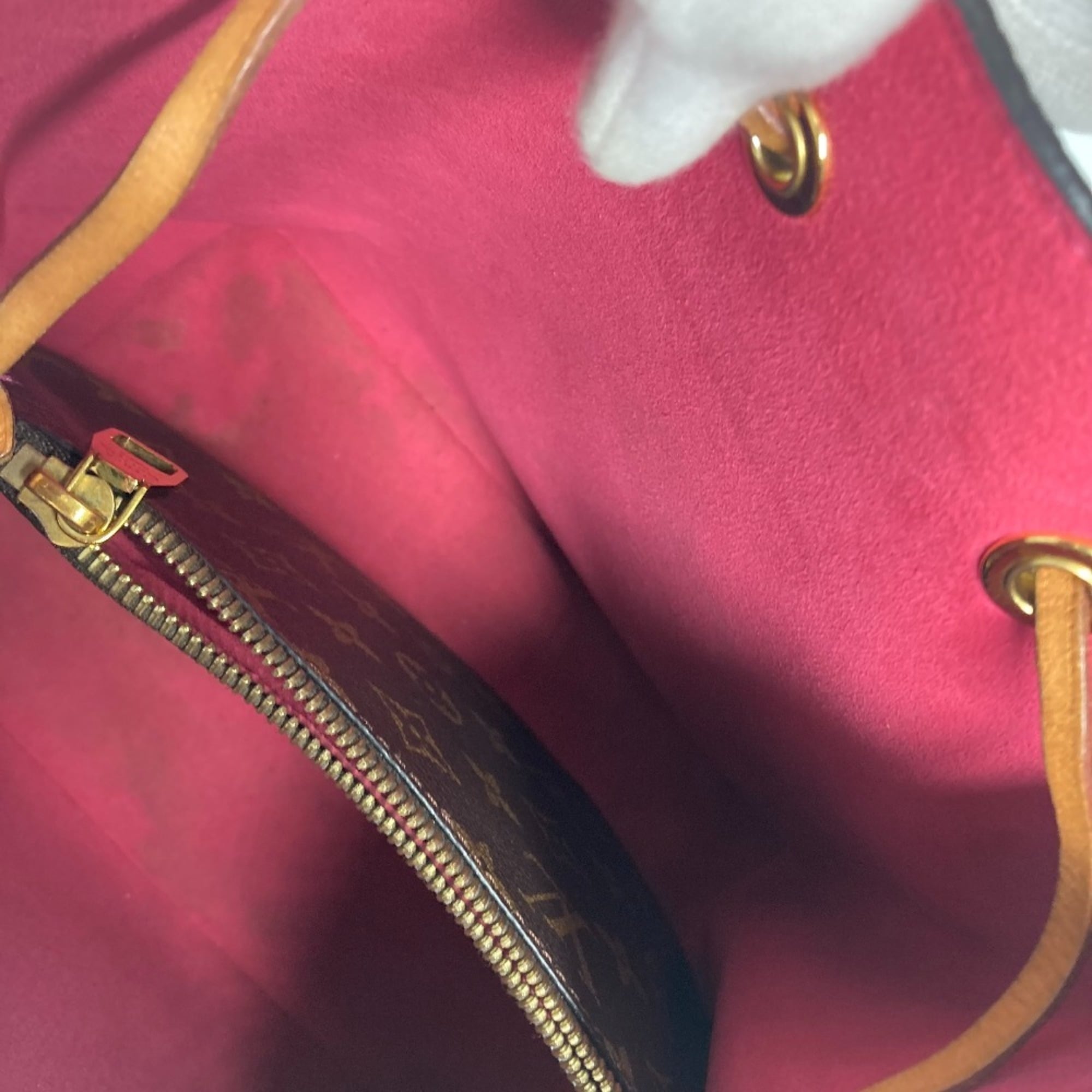 Louis Vuitton Brown Monogram Canvas Shoulder Bag (Pre-Owned)