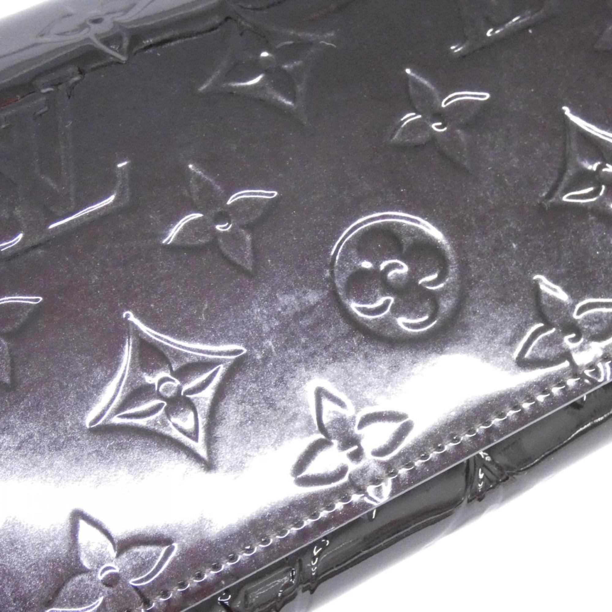 Louis Vuitton Vernis Amarante Leather Chain/Shoulder Wallet (Pre-Owned)