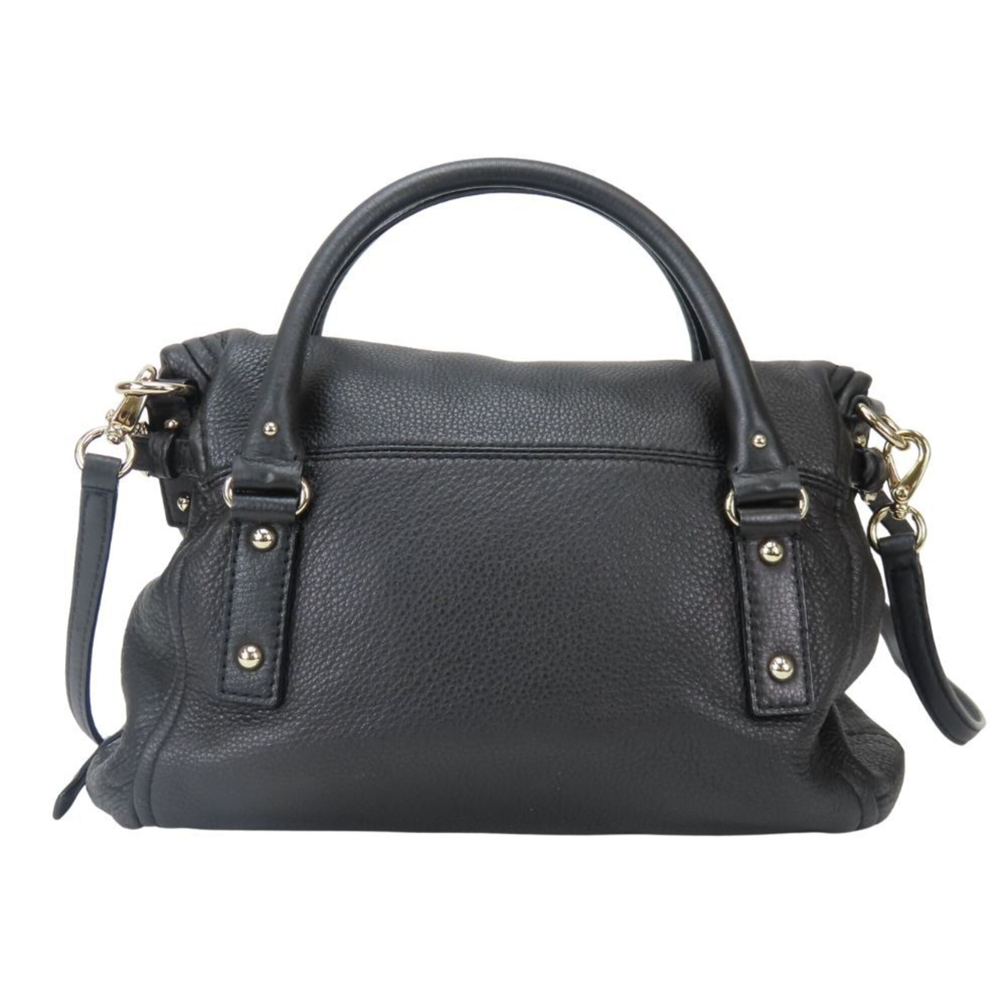 Kate Spade Black Leather Handbag (Pre-Owned)