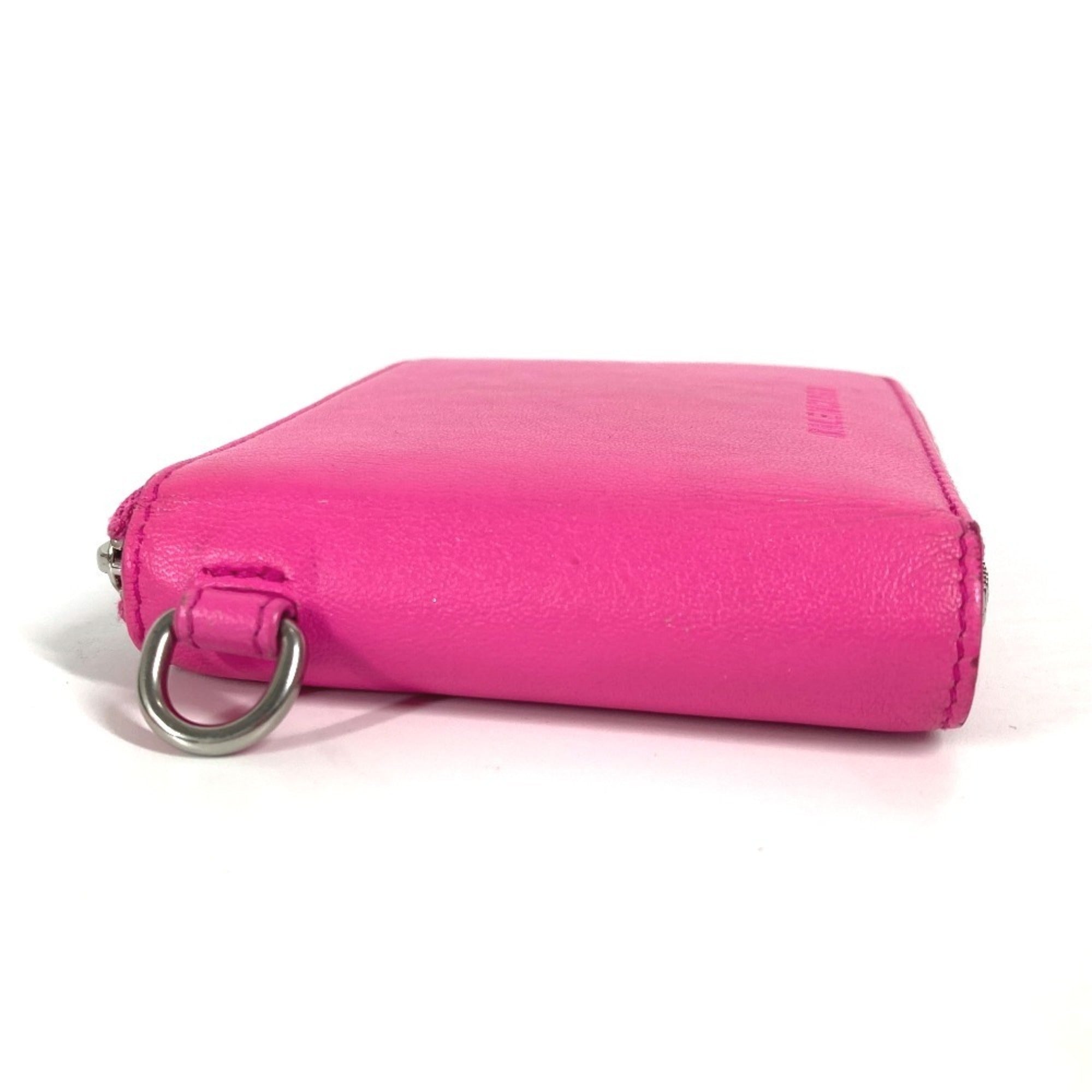 Balenciaga Pink Leather Wallet (Bi-Fold) (Pre-Owned)
