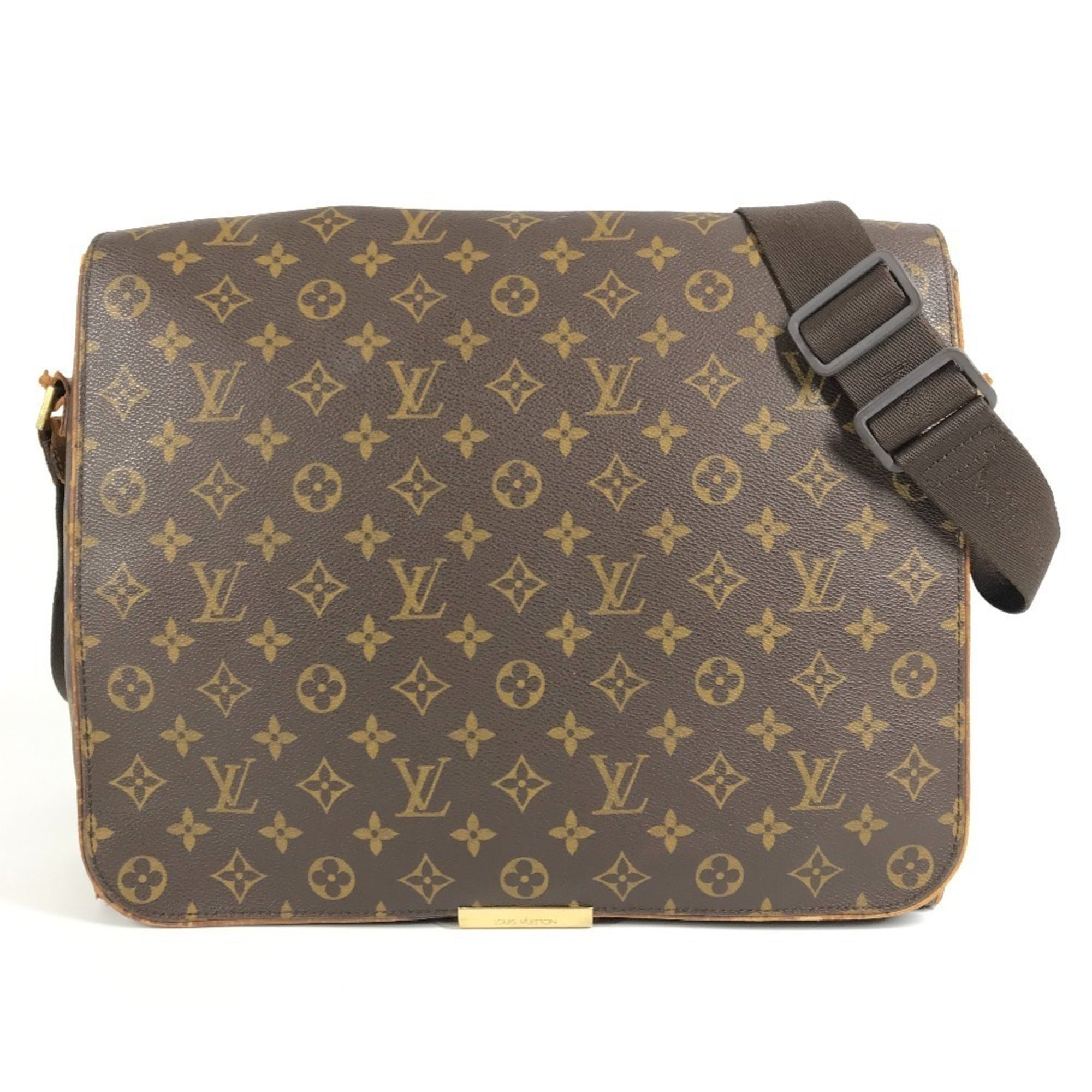 Louis Vuitton Brown Monogram Canvas Messenger Bag Shoulder Bag (Pre-Owned)