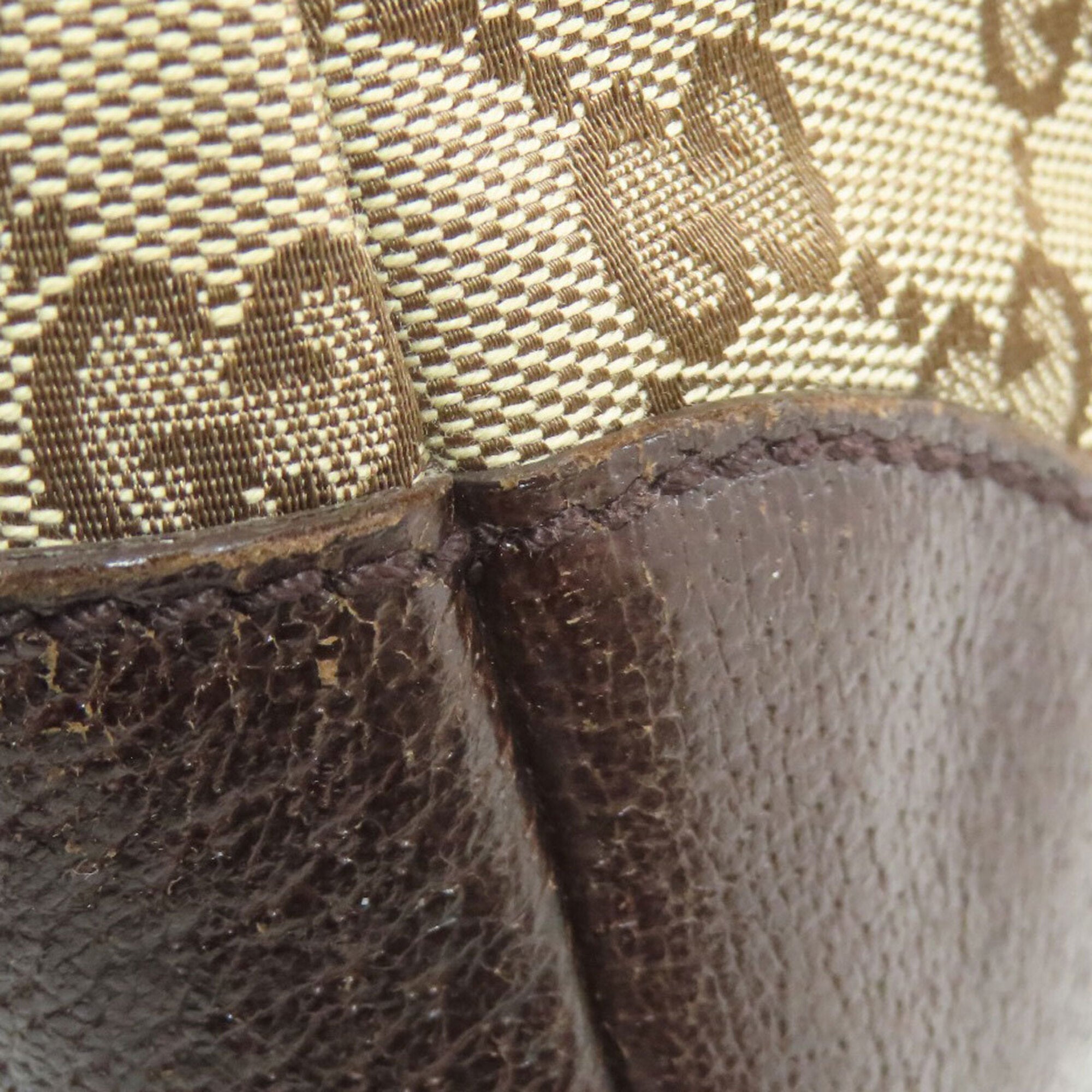 Gucci Gg Canvas Brown Gg Canvas Shoulder Bag (Pre-Owned)