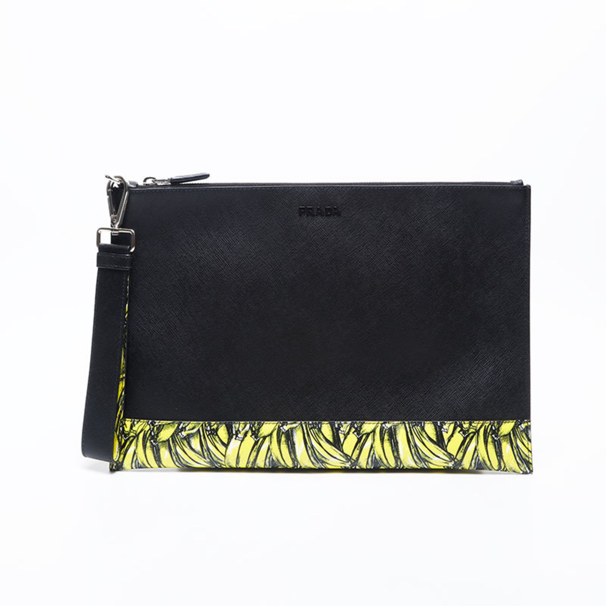 Prada Black Clutch Bag (Pre-Owned)