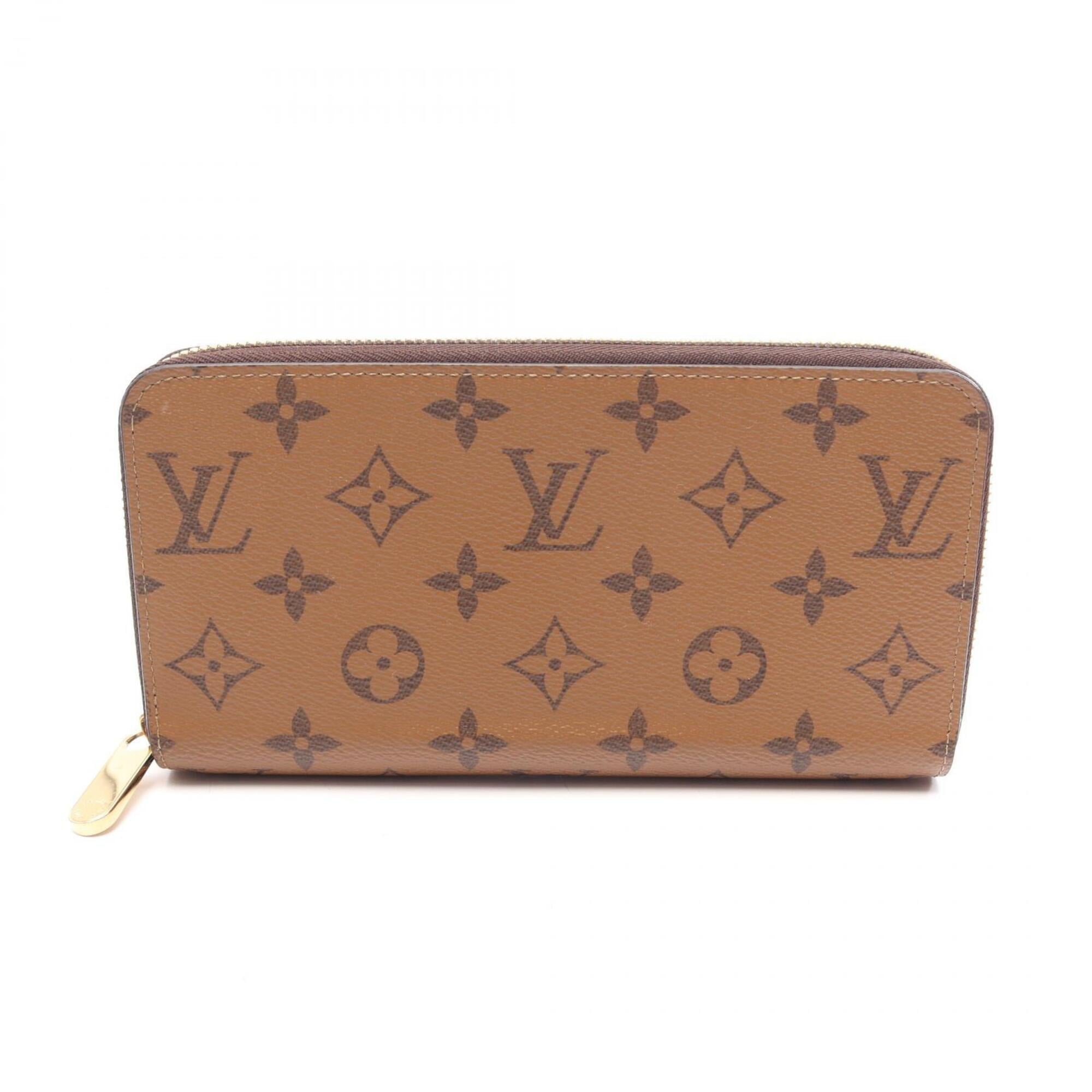 Louis Vuitton Brown Pvc Long Wallet (Bi-Fold) (Pre-Owned)